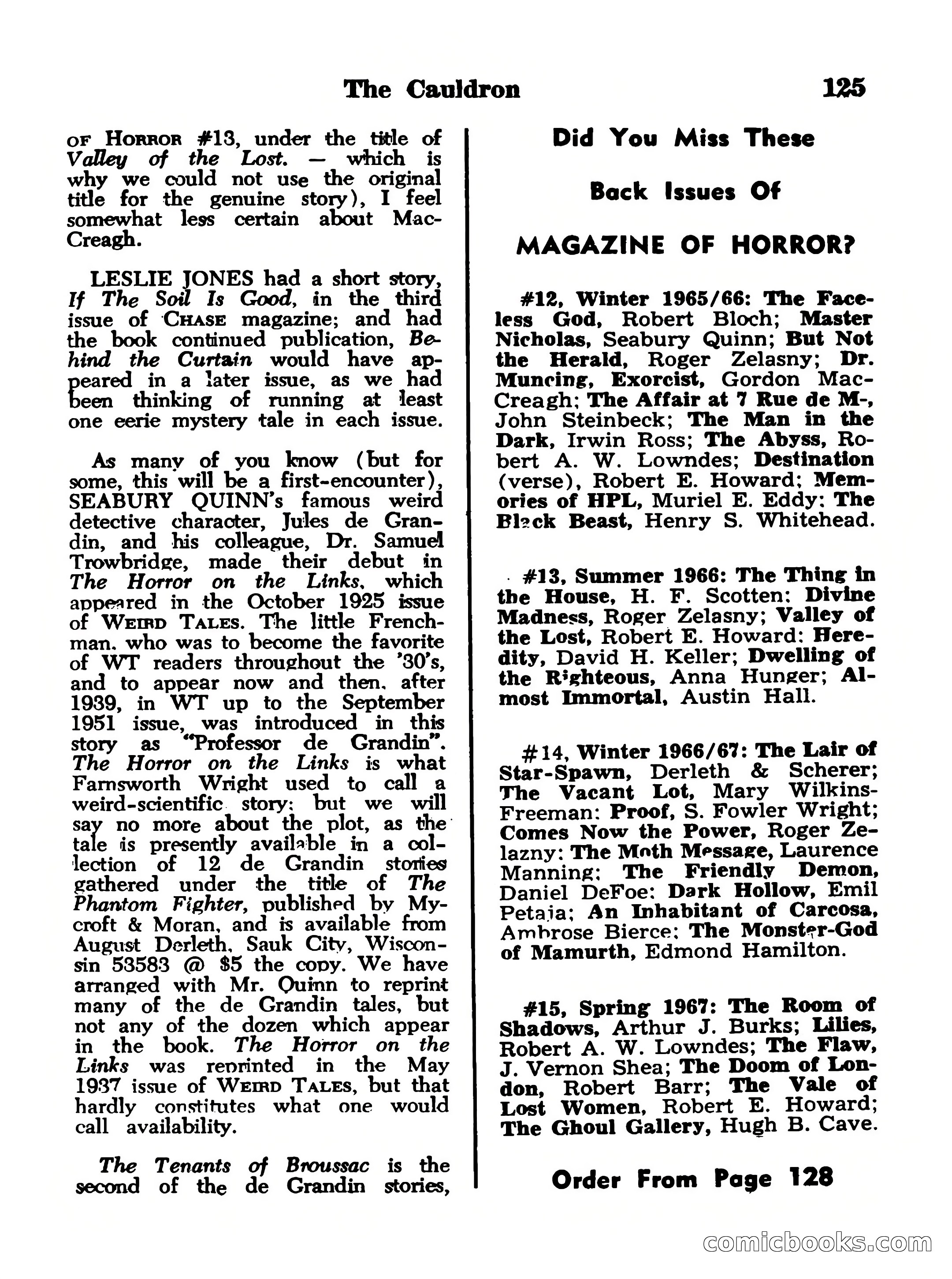 Startling Mystery Stories, No. 4 — page 125 of 132