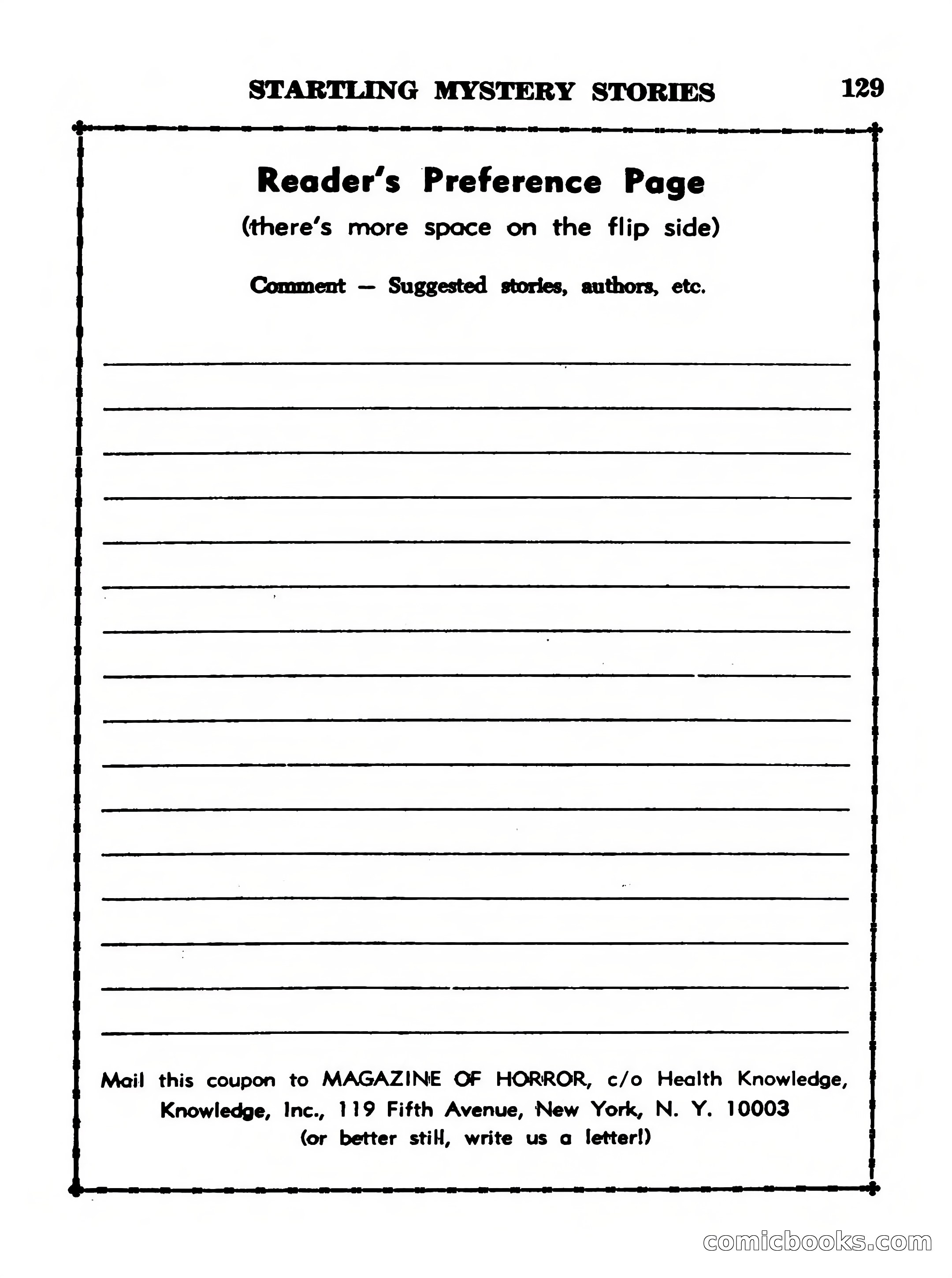Startling Mystery Stories, No. 4 — page 129 of 132