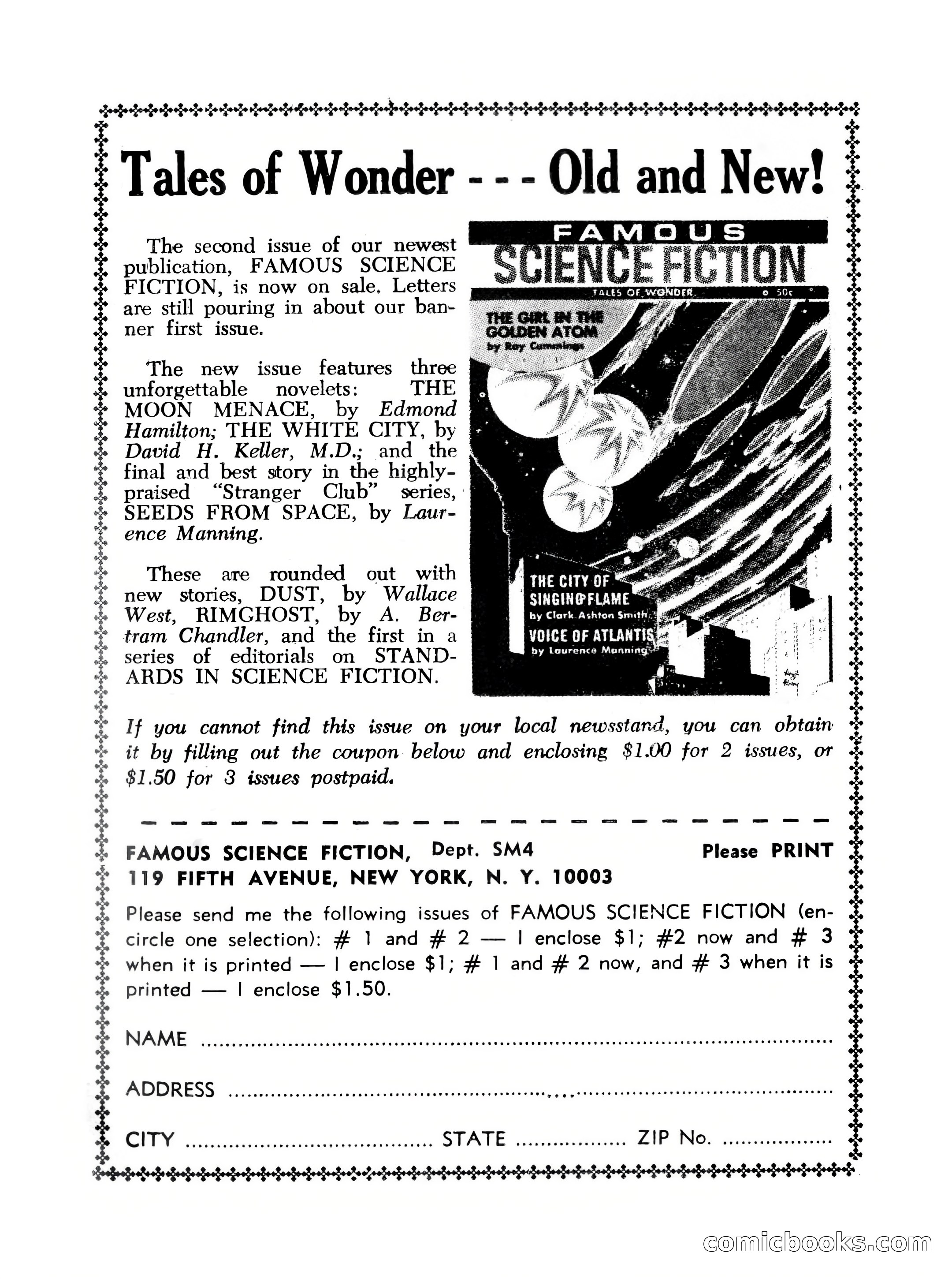 Startling Mystery Stories, No. 4 — page 131 of 132