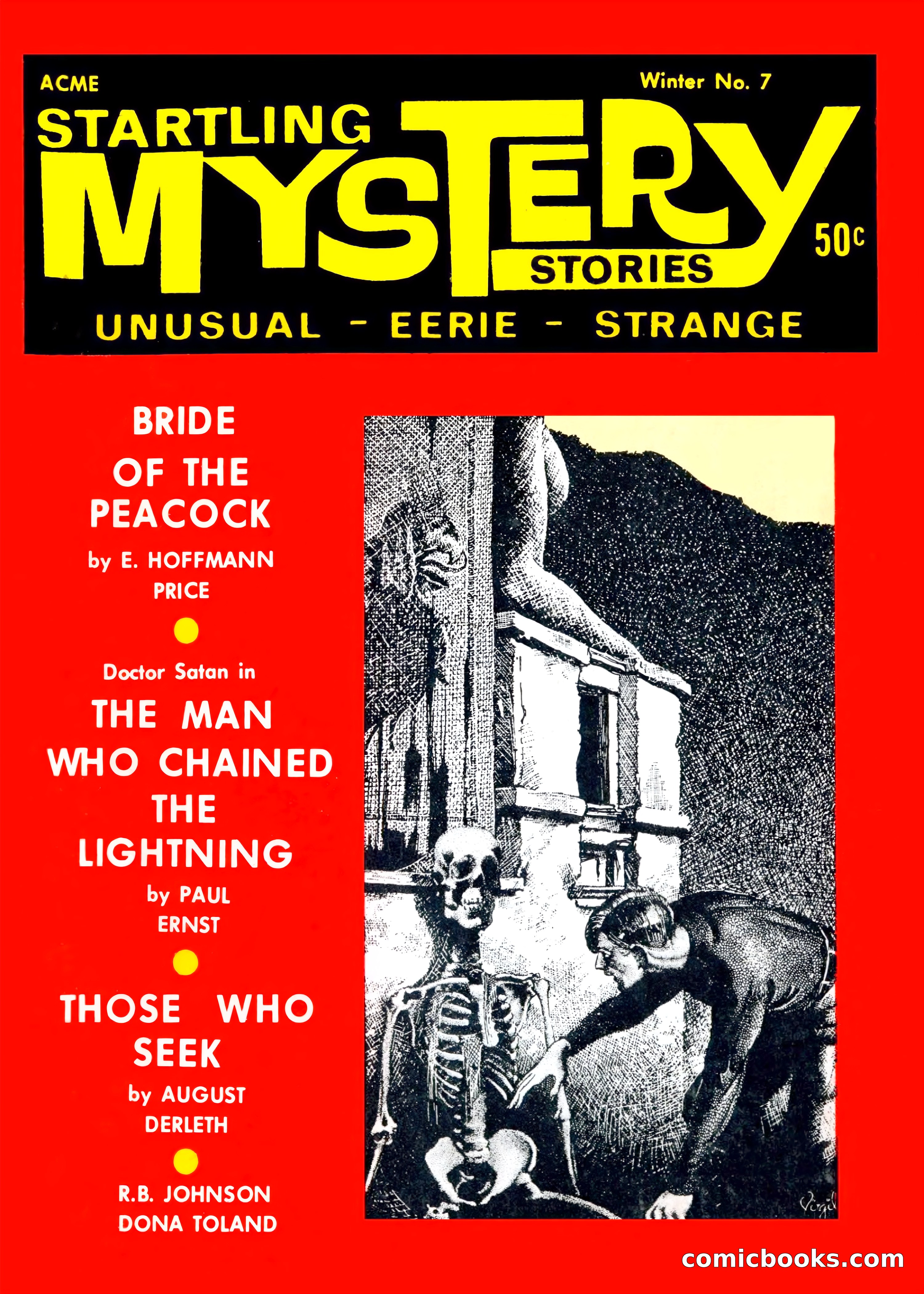 Startling Mystery Stories, Winter No. 7 — page 1 of 132