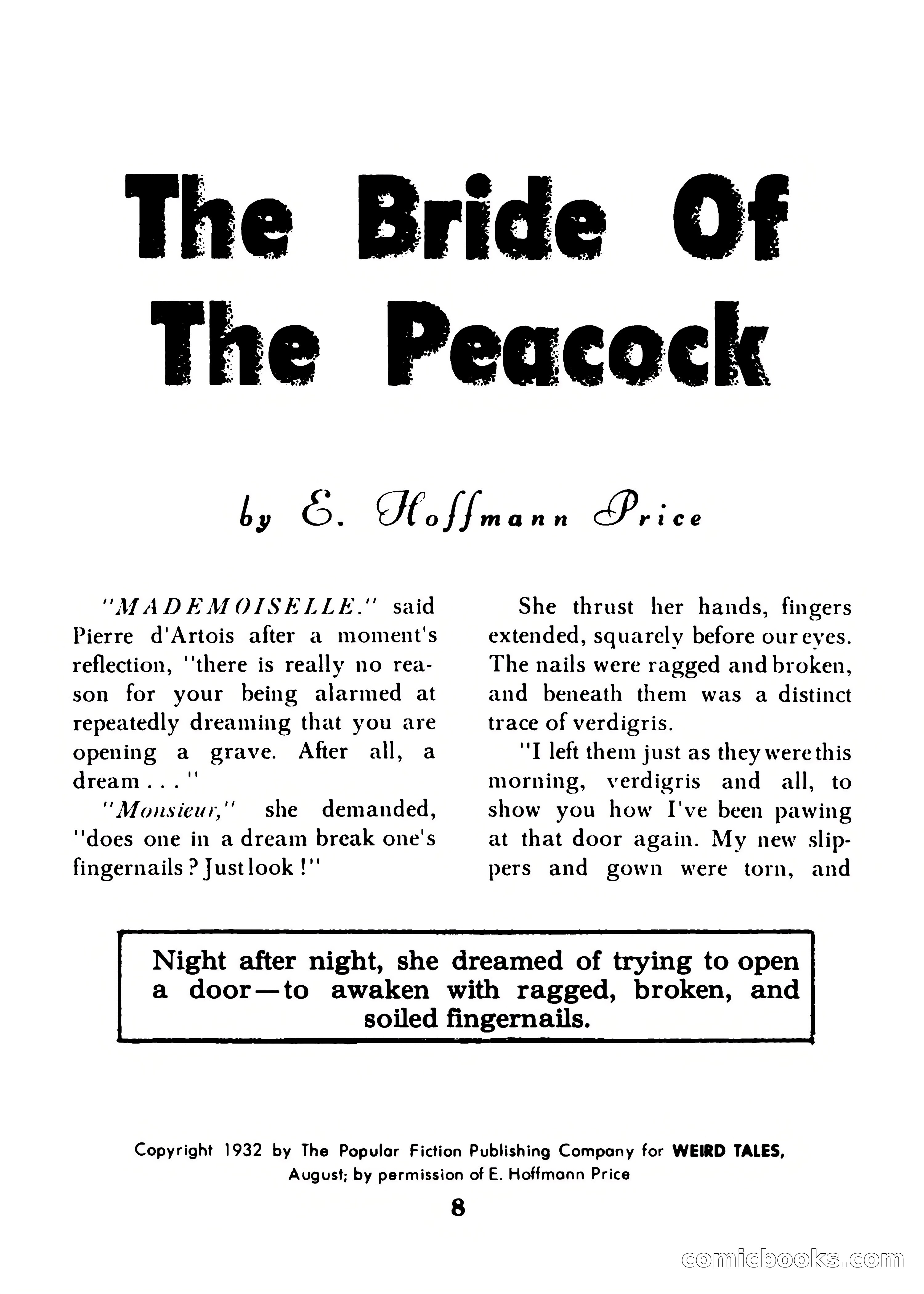 Startling Mystery Stories, Winter No. 7 — page 8 of 132