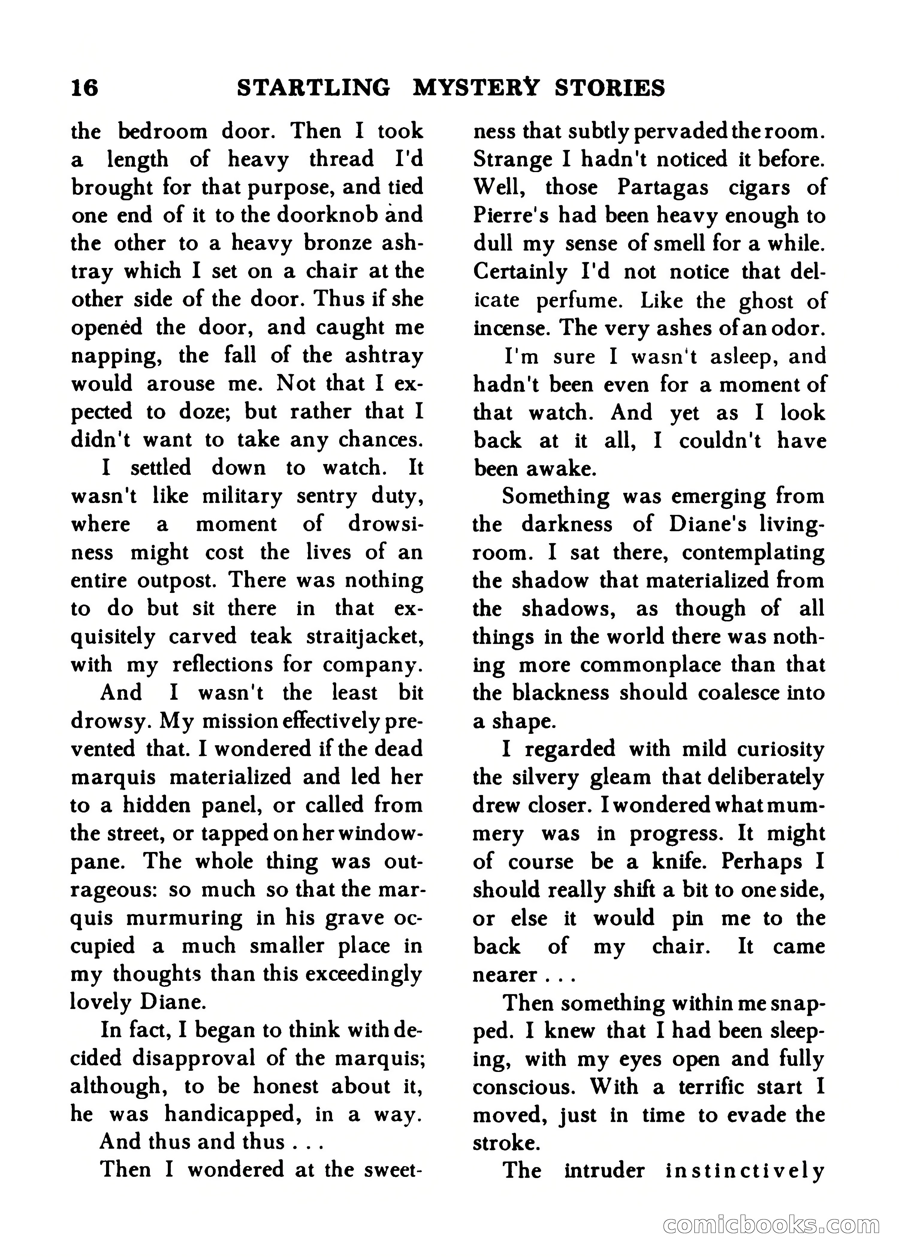 Startling Mystery Stories, Winter No. 7 — page 16 of 132