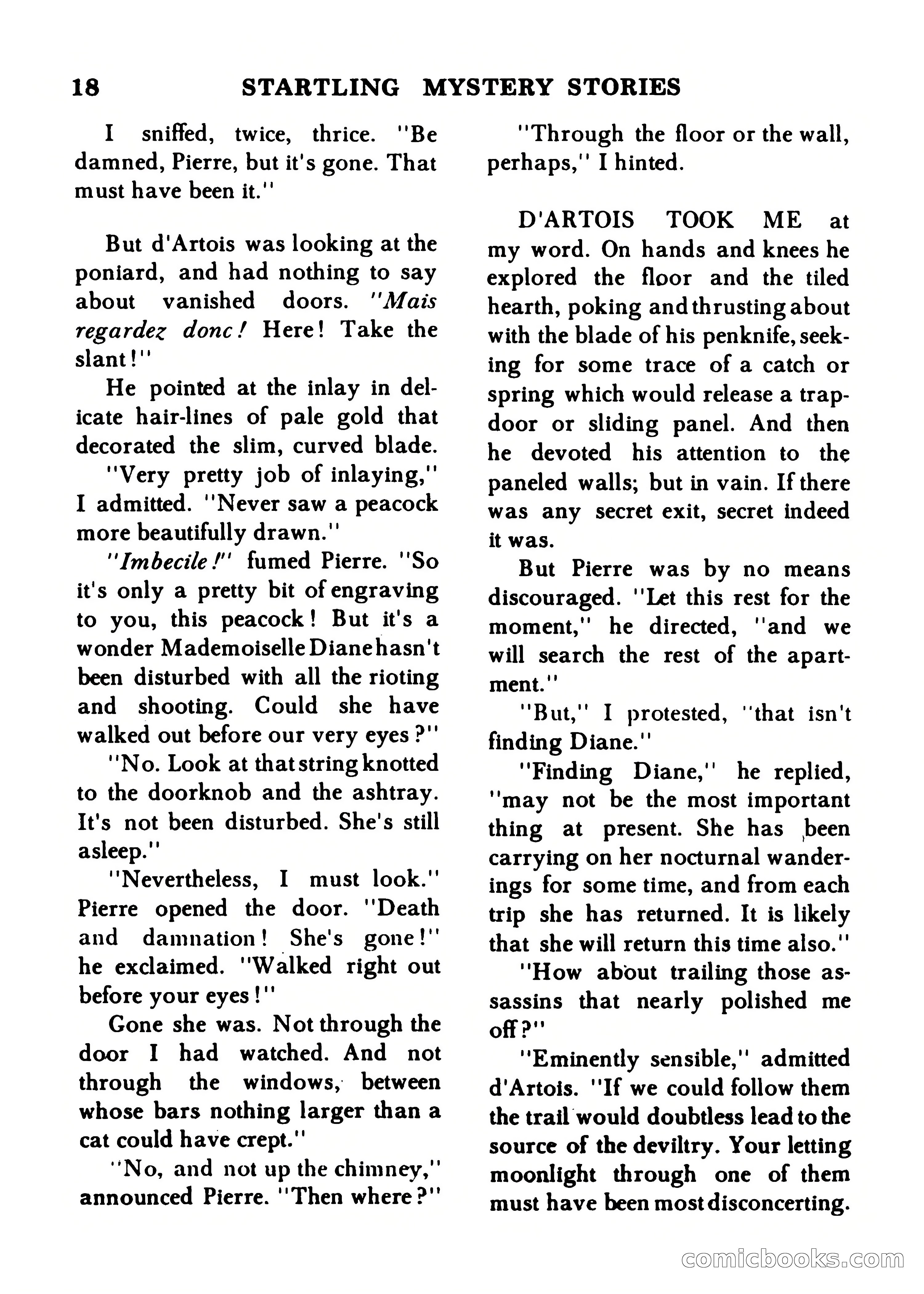 Startling Mystery Stories, Winter No. 7 — page 18 of 132
