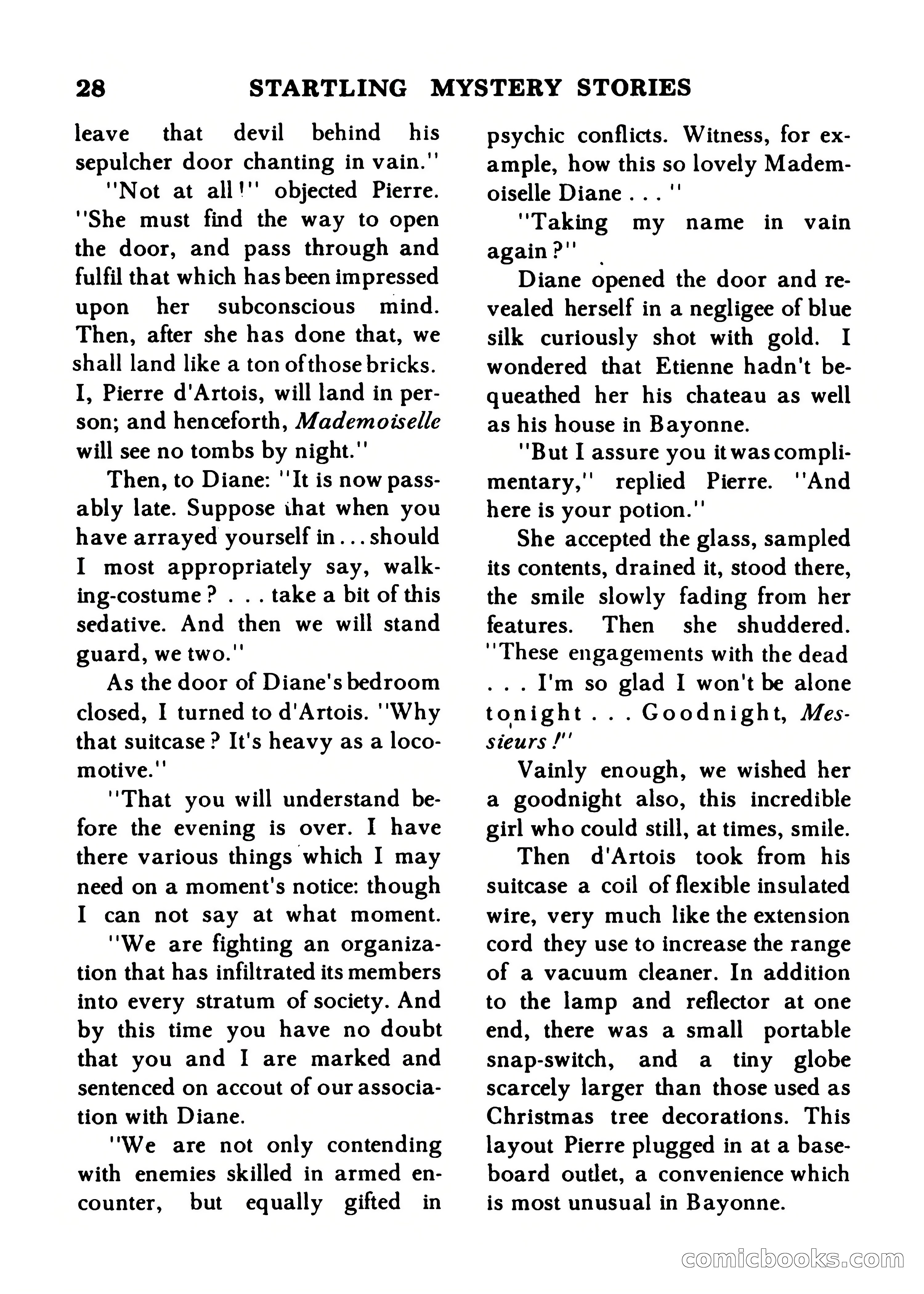 Startling Mystery Stories, Winter No. 7 — page 28 of 132