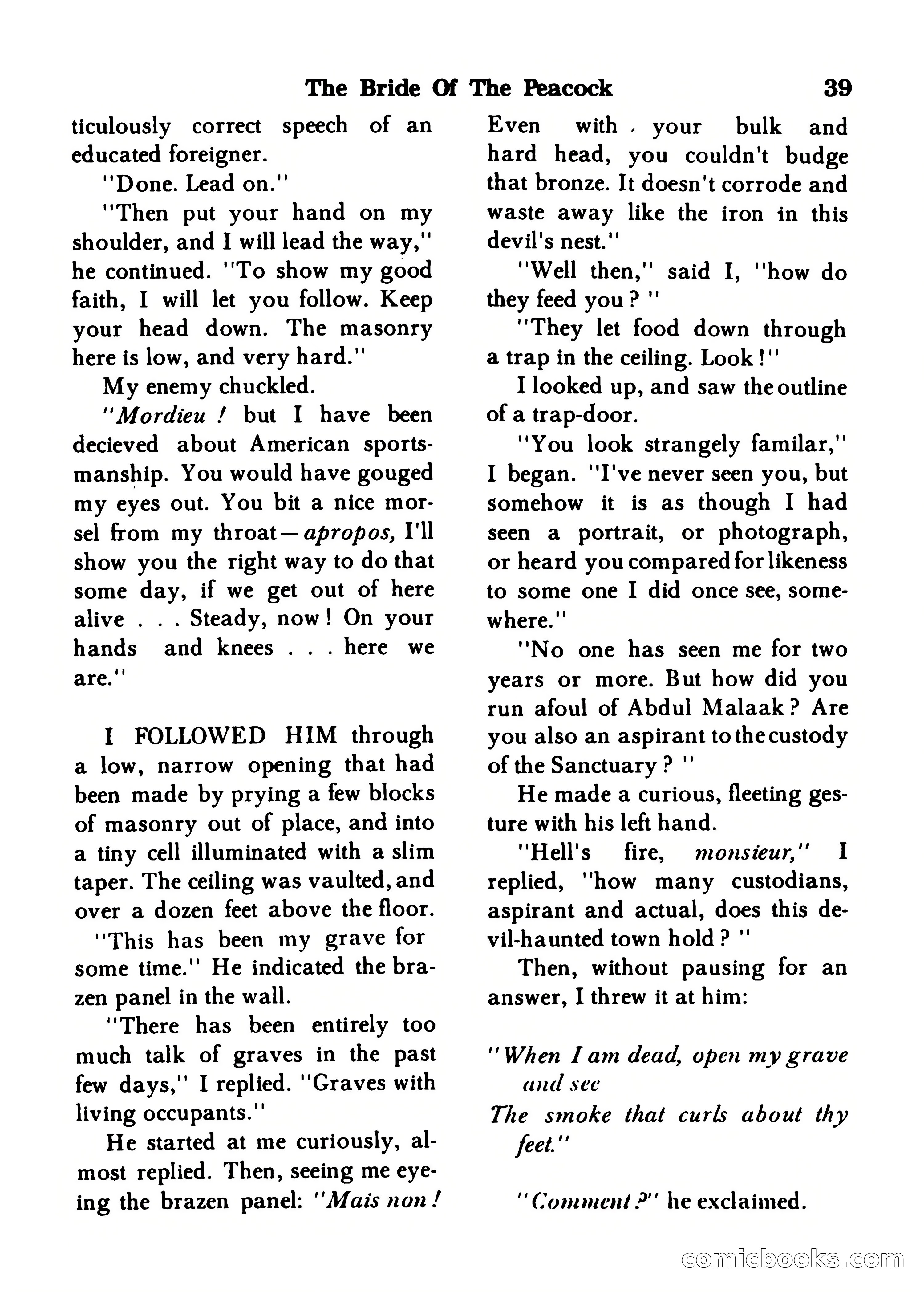 Startling Mystery Stories, Winter No. 7 — page 39 of 132