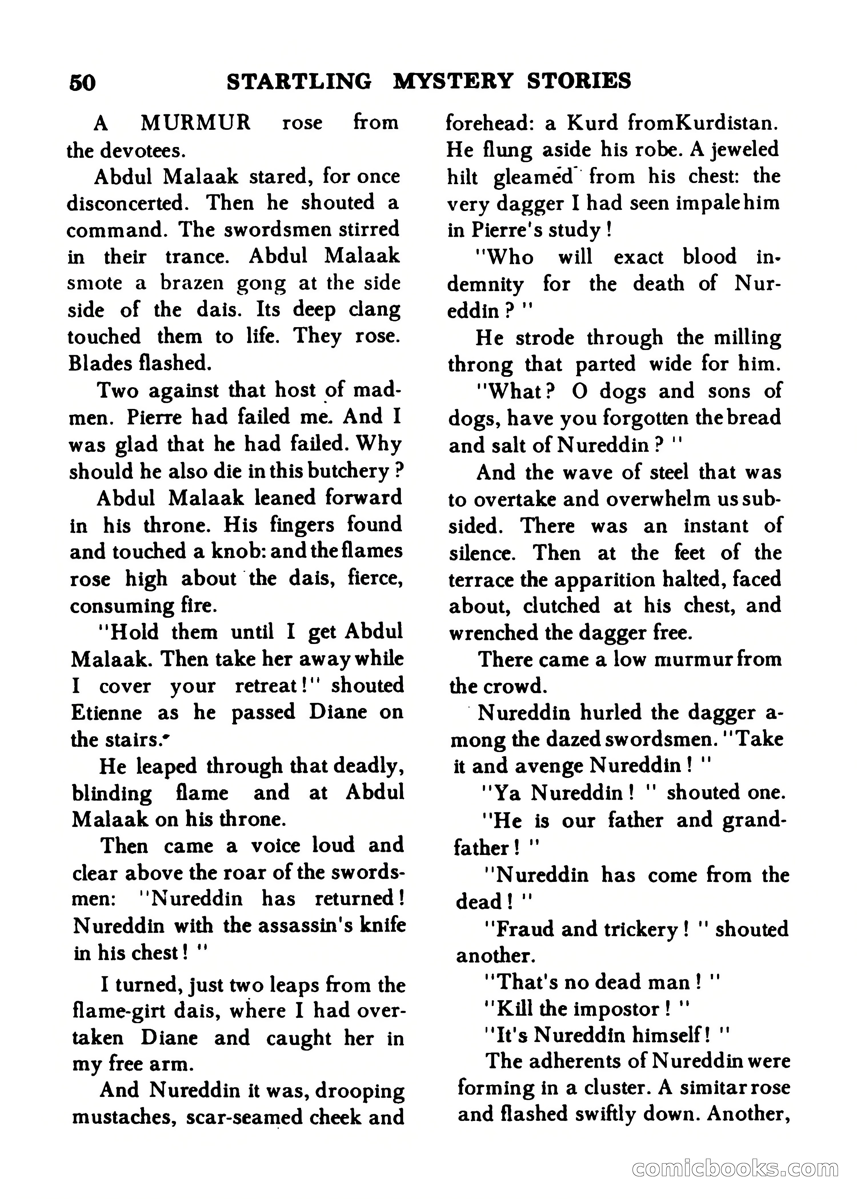 Startling Mystery Stories, Winter No. 7 — page 50 of 132