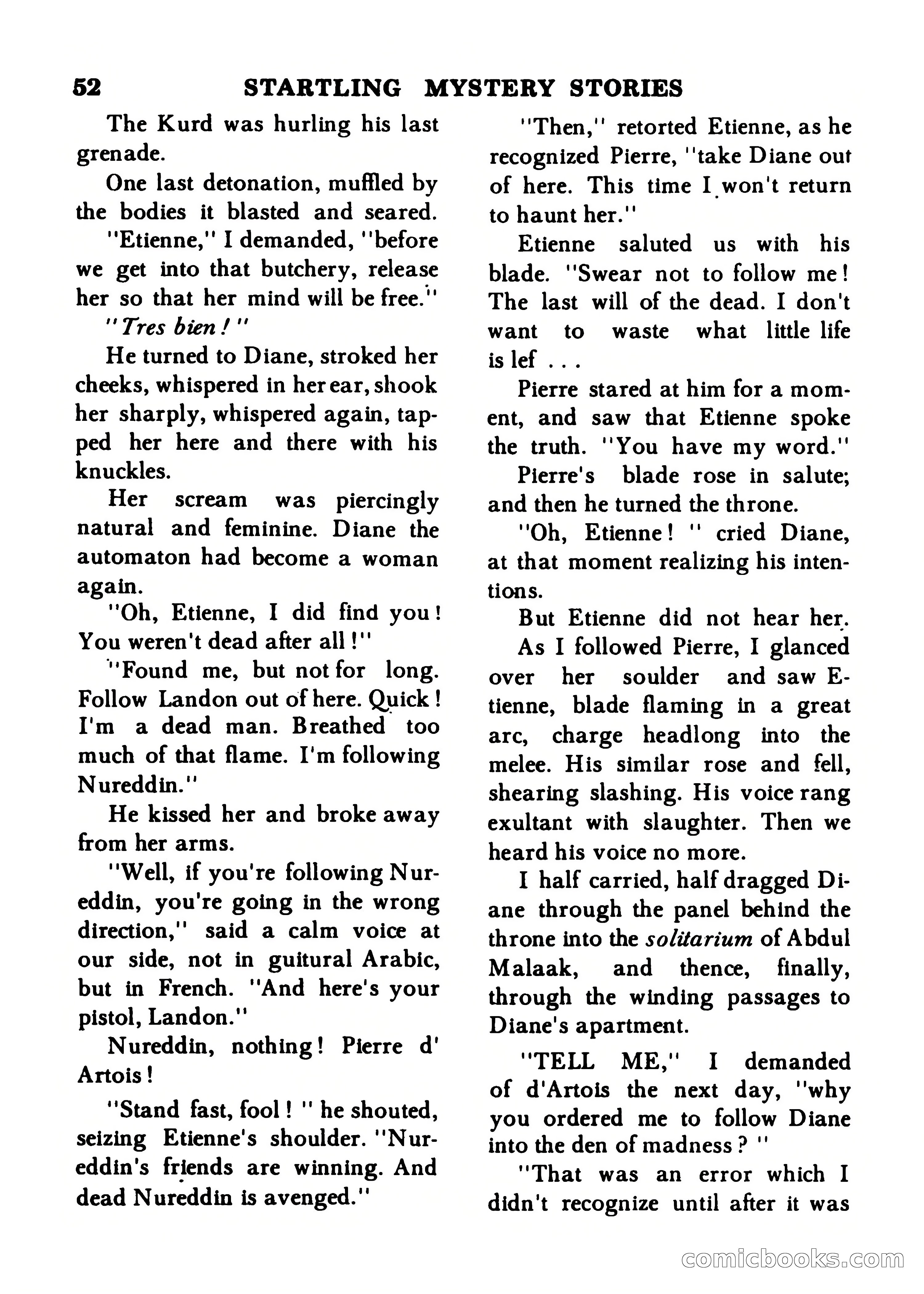 Startling Mystery Stories, Winter No. 7 — page 52 of 132
