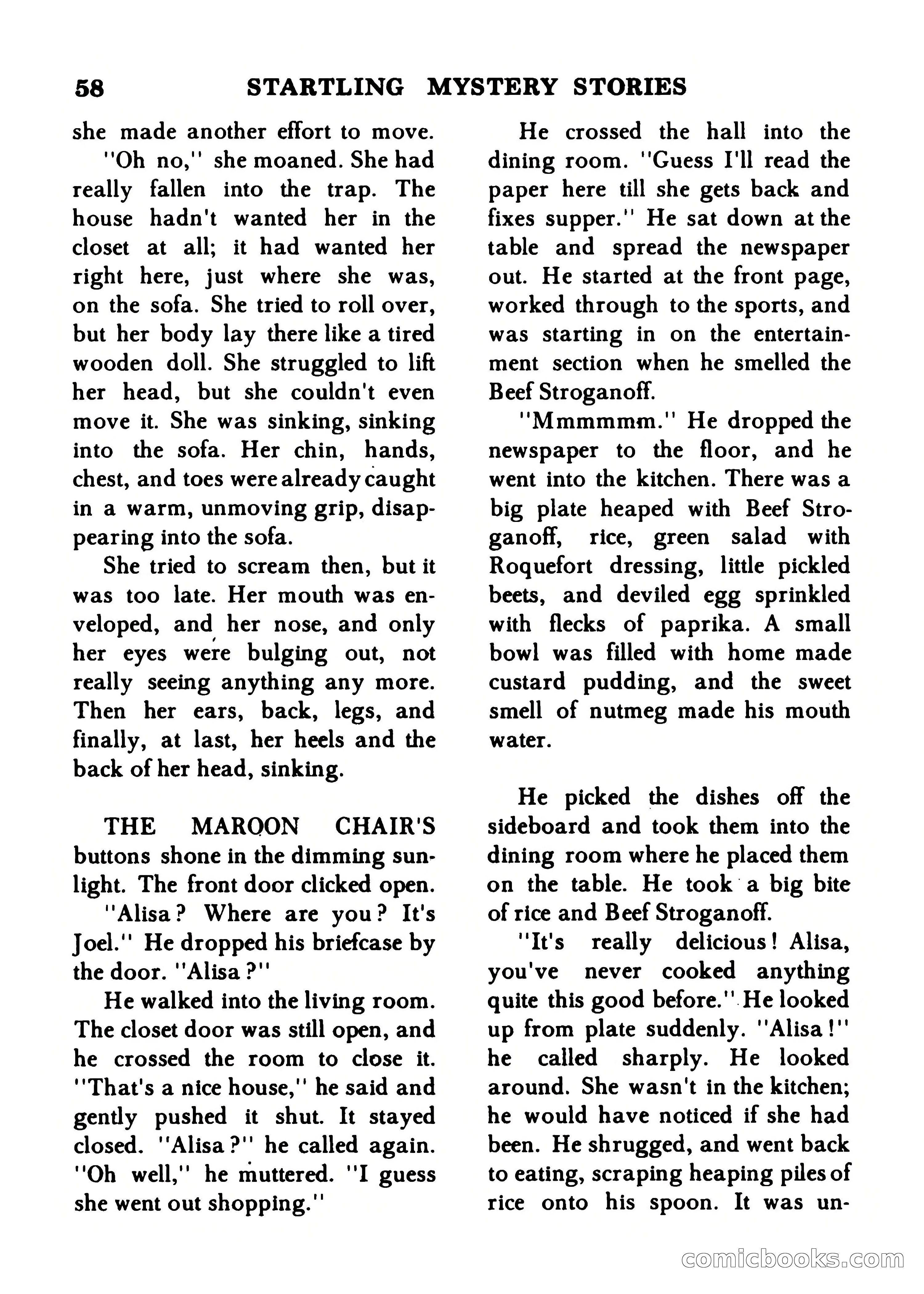 Startling Mystery Stories, Winter No. 7 — page 58 of 132