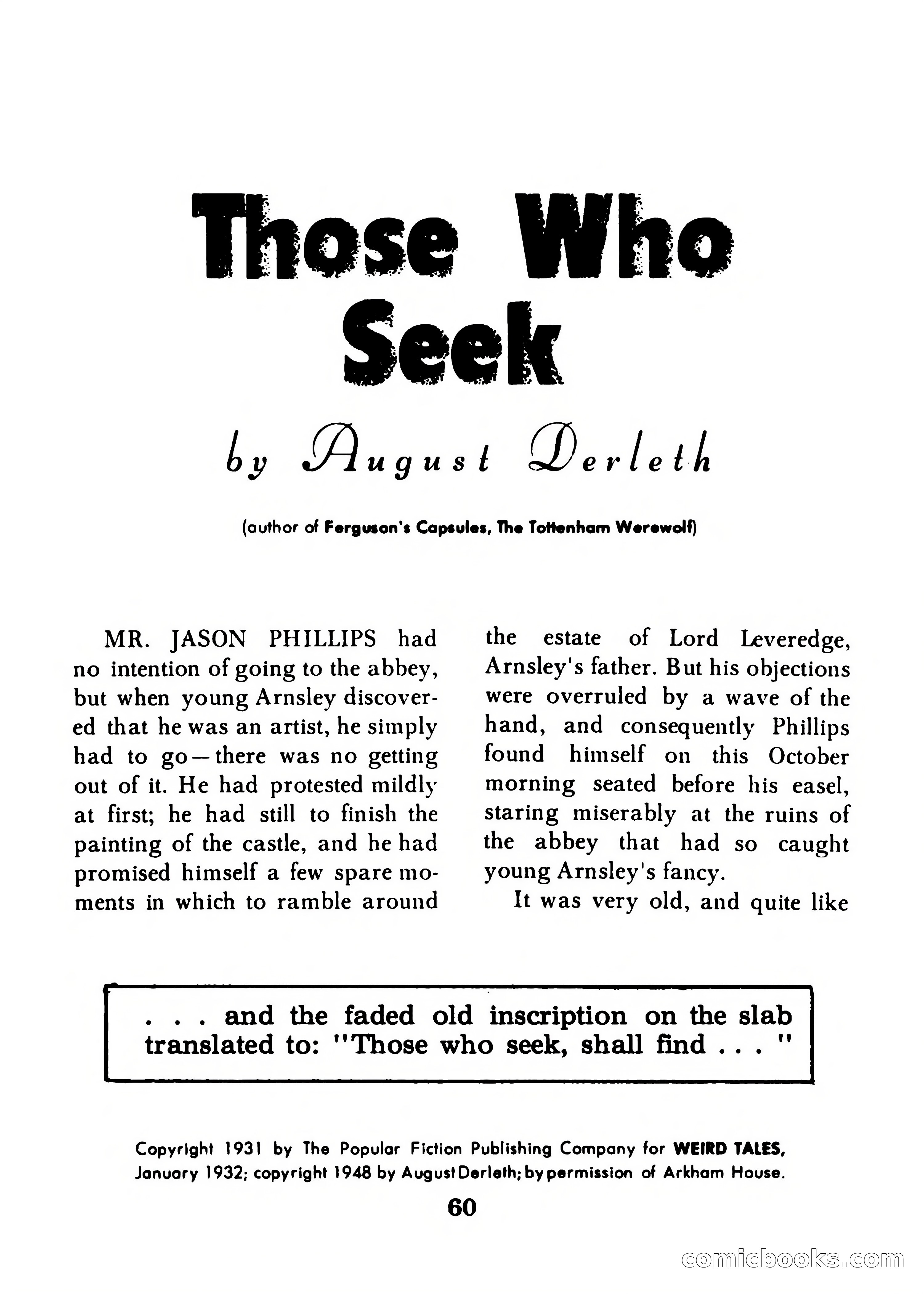Startling Mystery Stories, Winter No. 7 — page 60 of 132