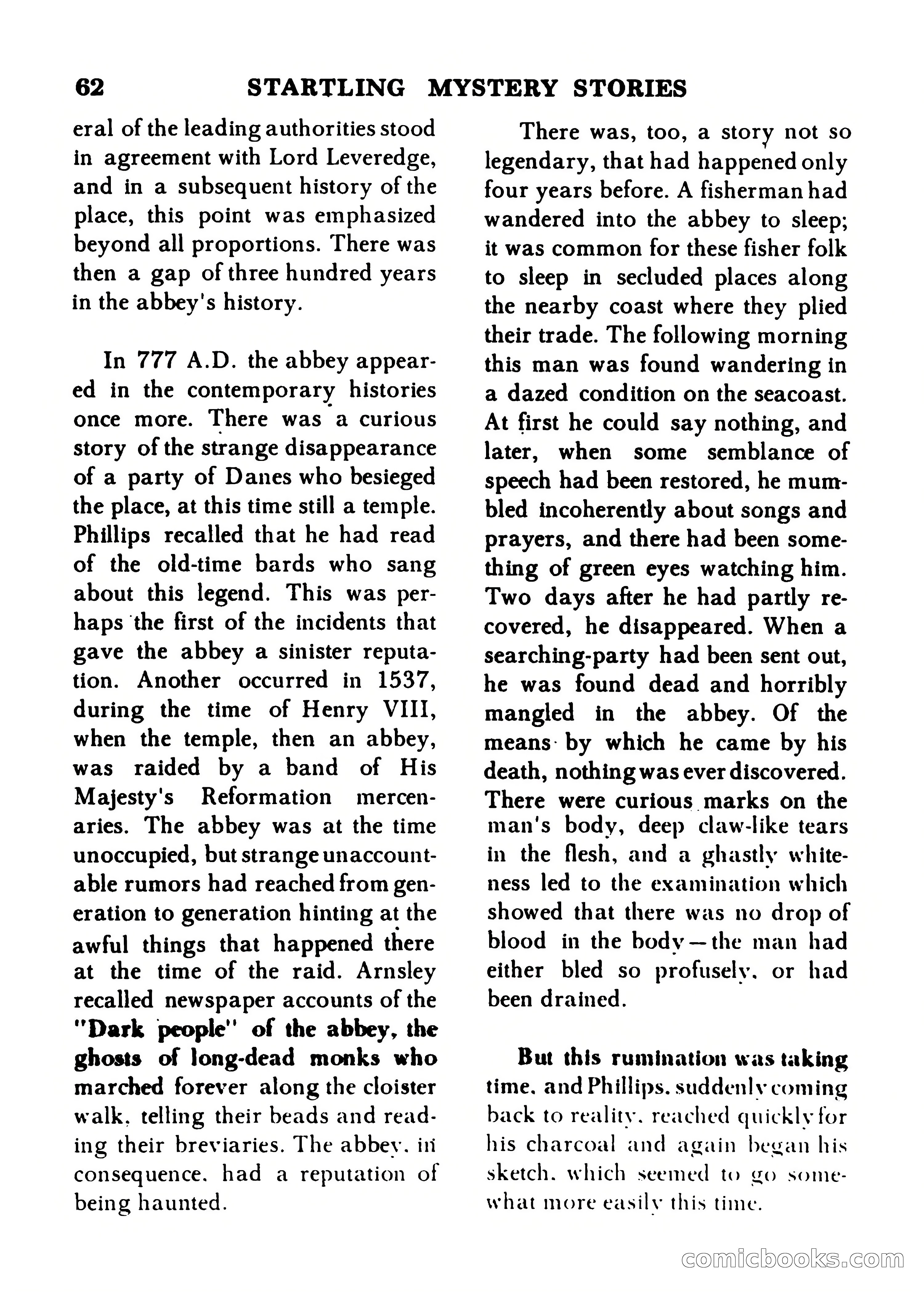 Startling Mystery Stories, Winter No. 7 — page 62 of 132