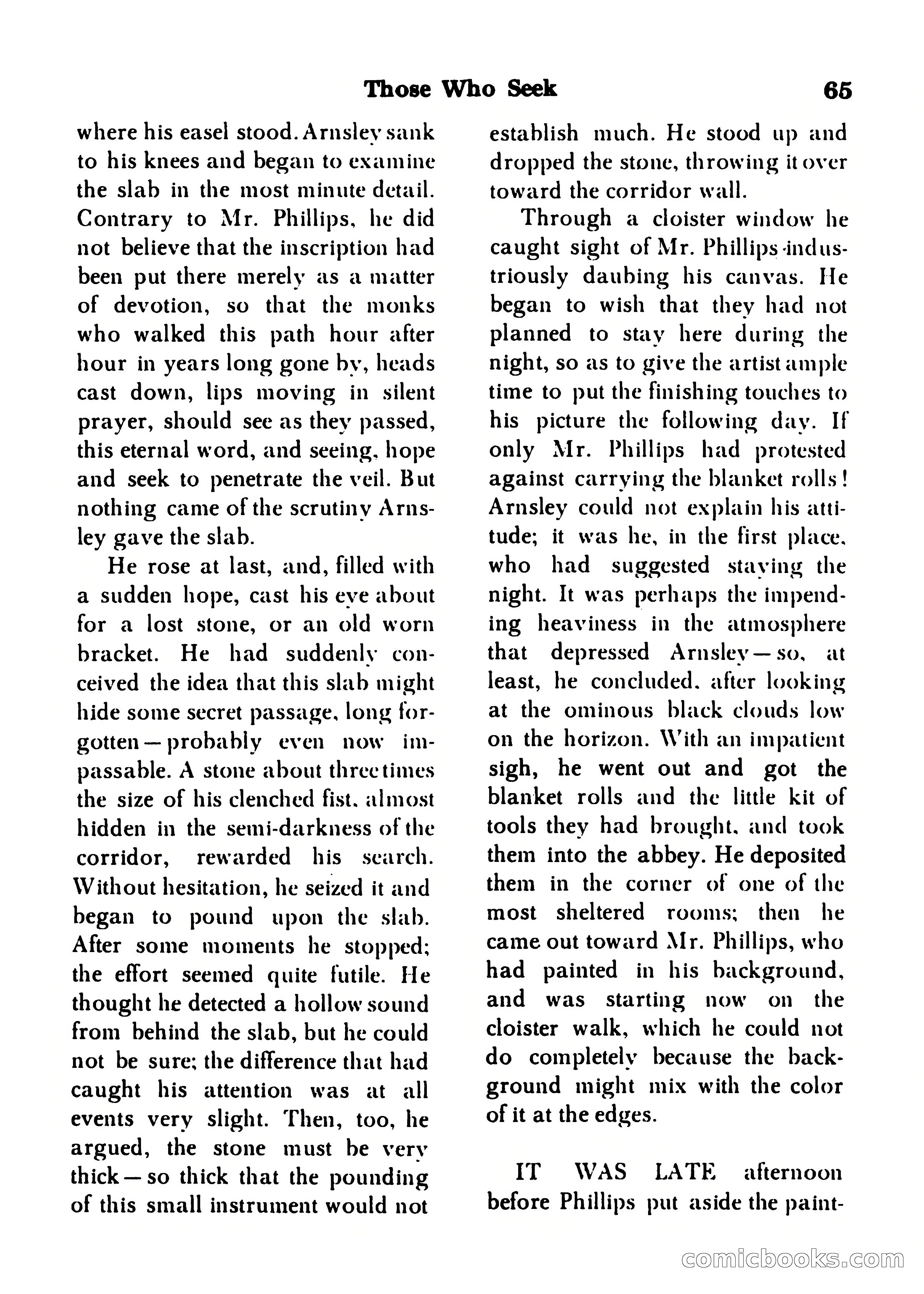 Startling Mystery Stories, Winter No. 7 — page 65 of 132