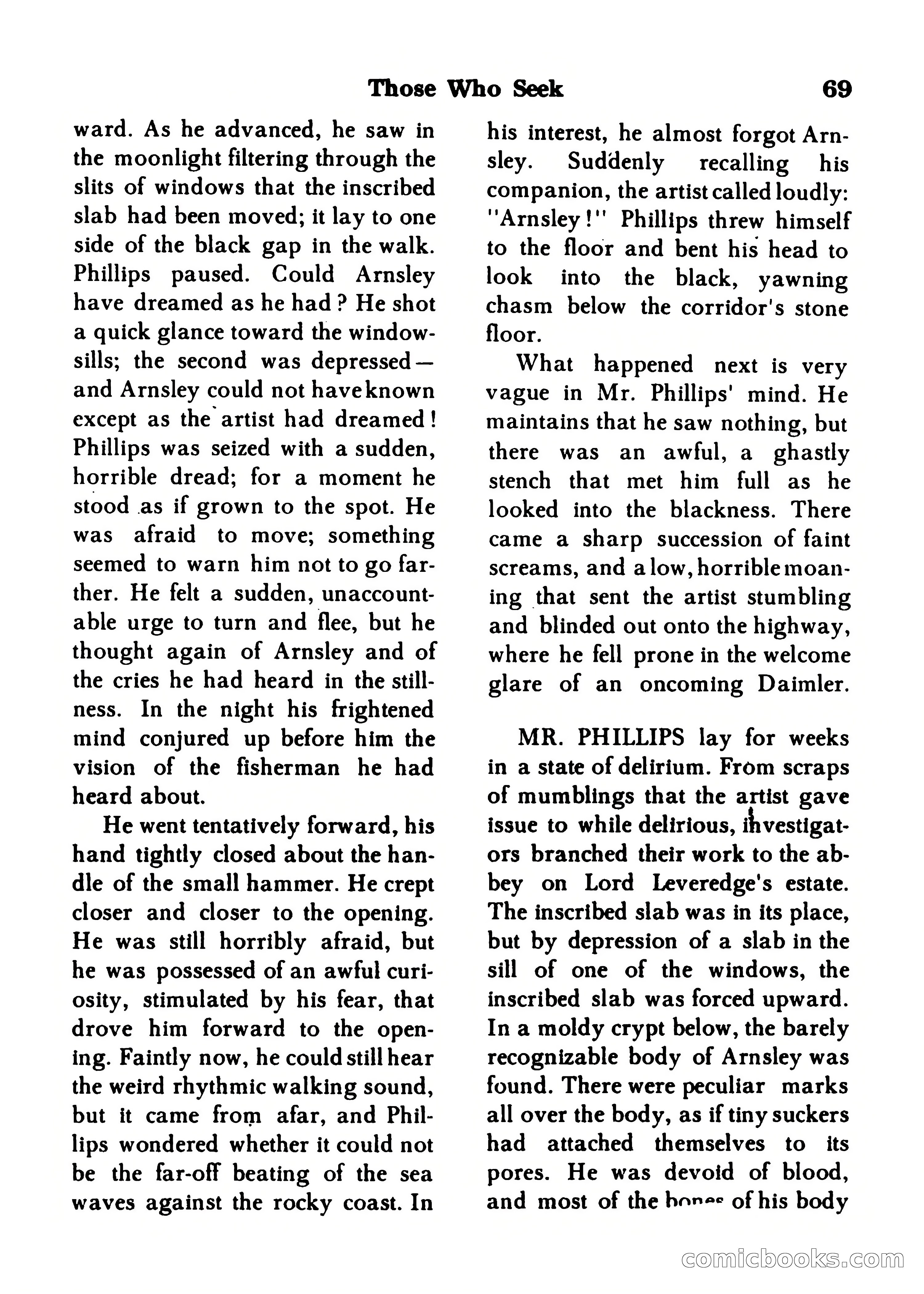 Startling Mystery Stories, Winter No. 7 — page 69 of 132