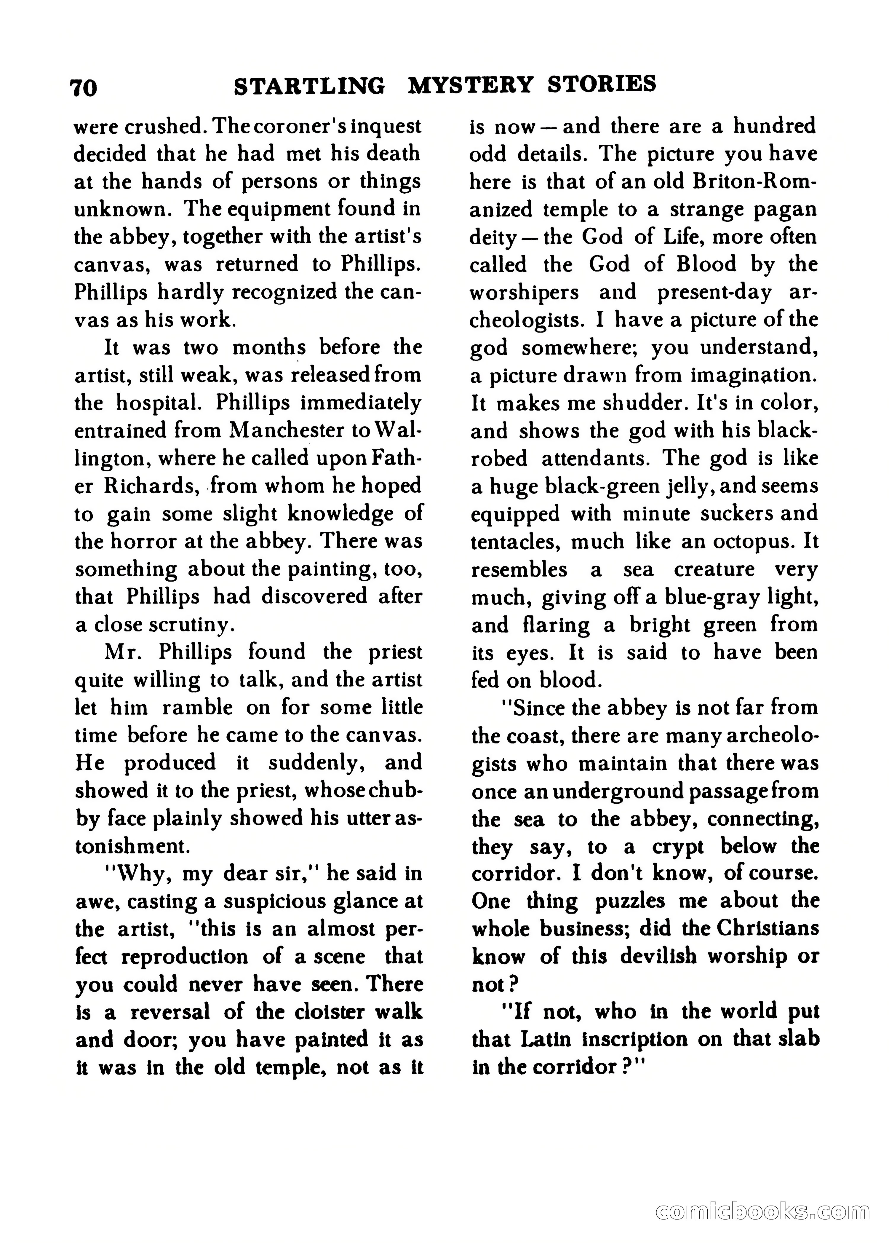 Startling Mystery Stories, Winter No. 7 — page 70 of 132
