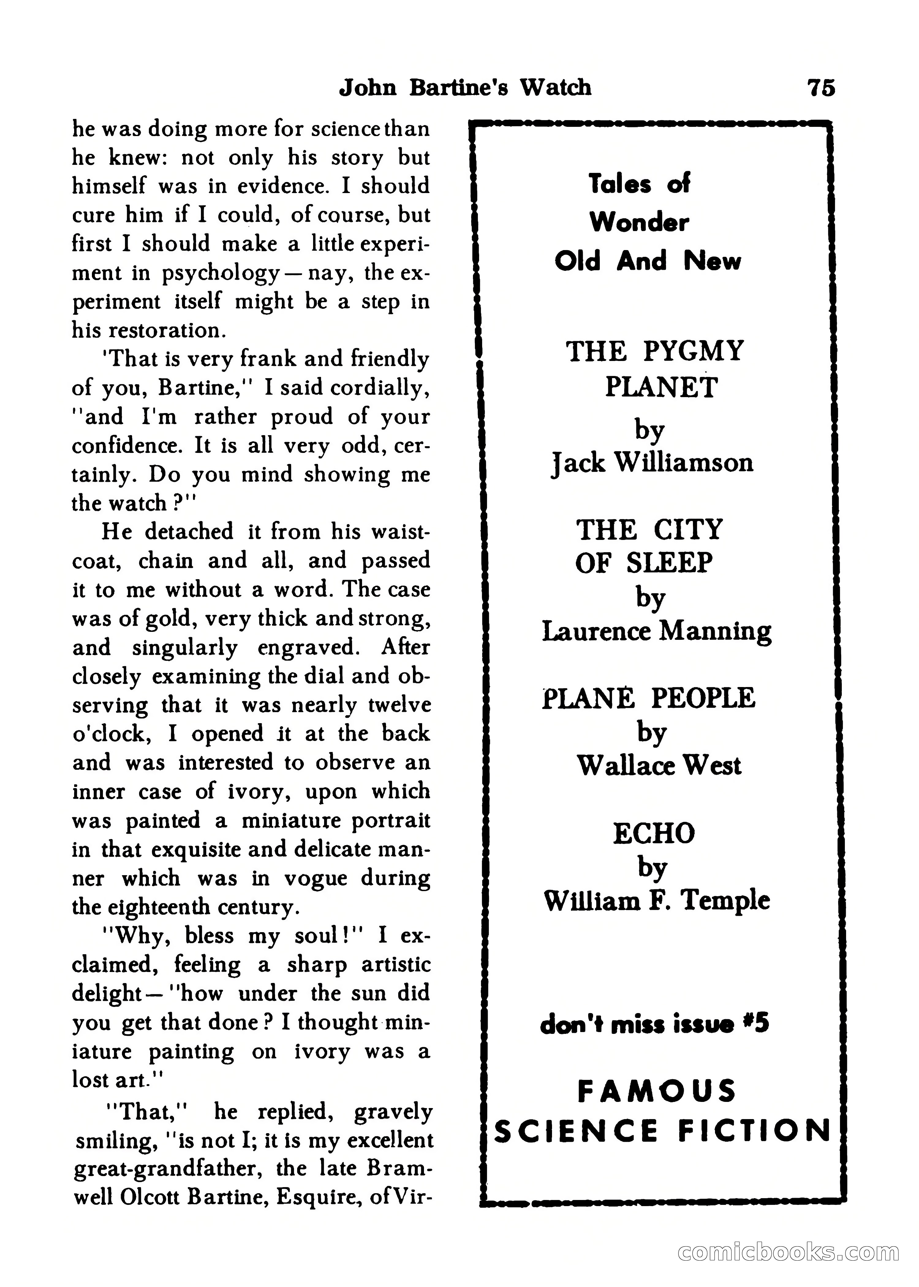 Startling Mystery Stories, Winter No. 7 — page 75 of 132