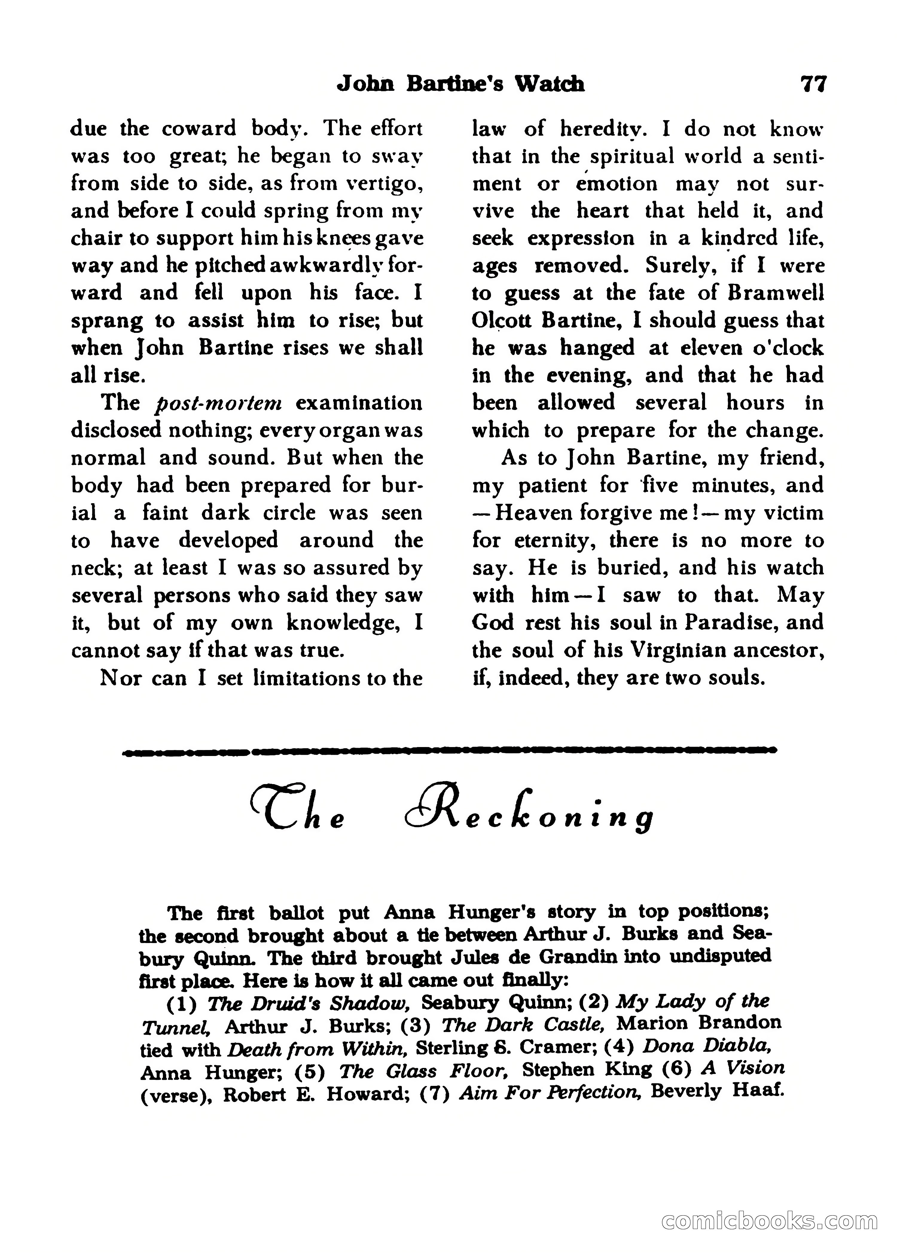 Startling Mystery Stories, Winter No. 7 — page 77 of 132