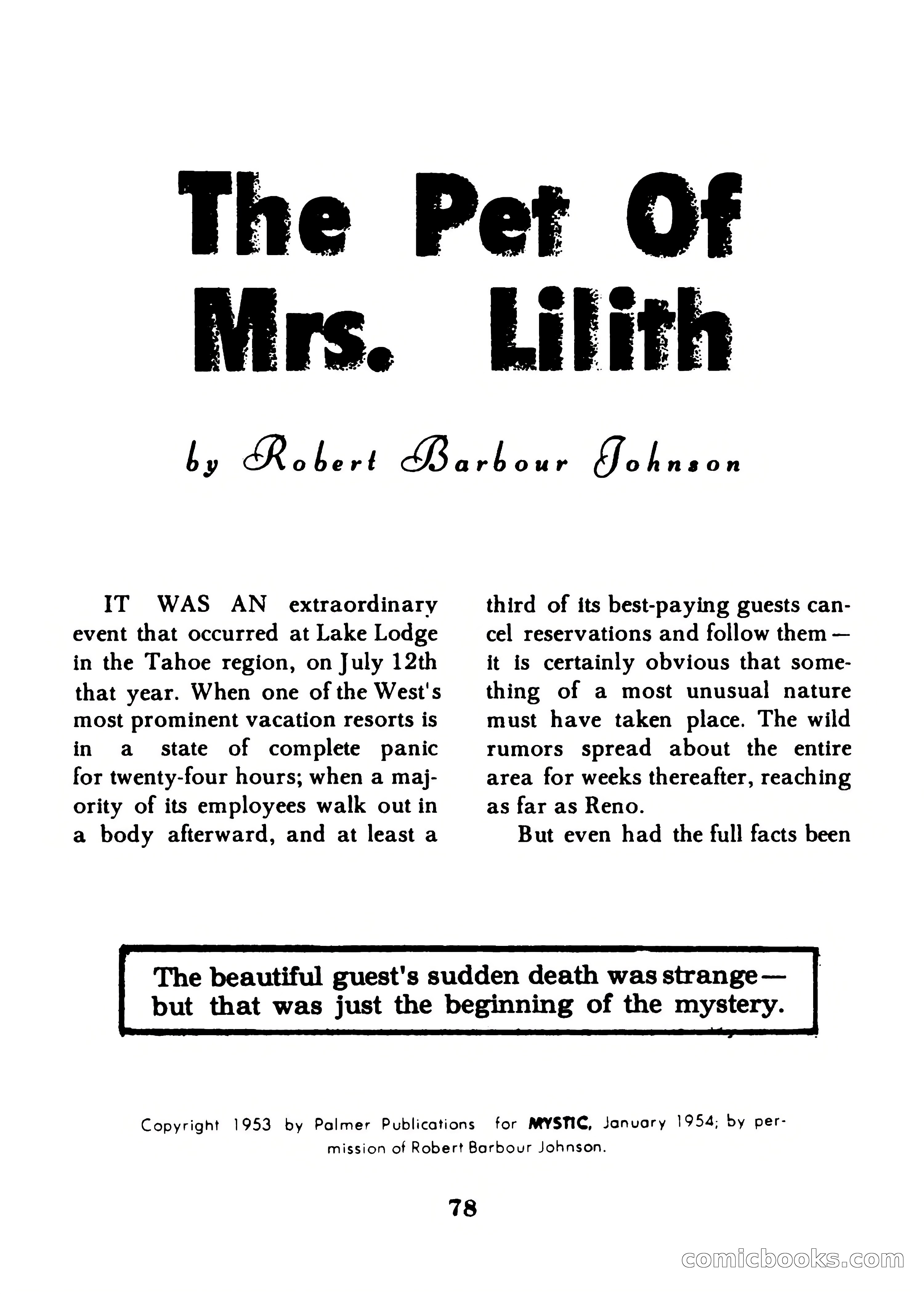 Startling Mystery Stories, Winter No. 7 — page 78 of 132