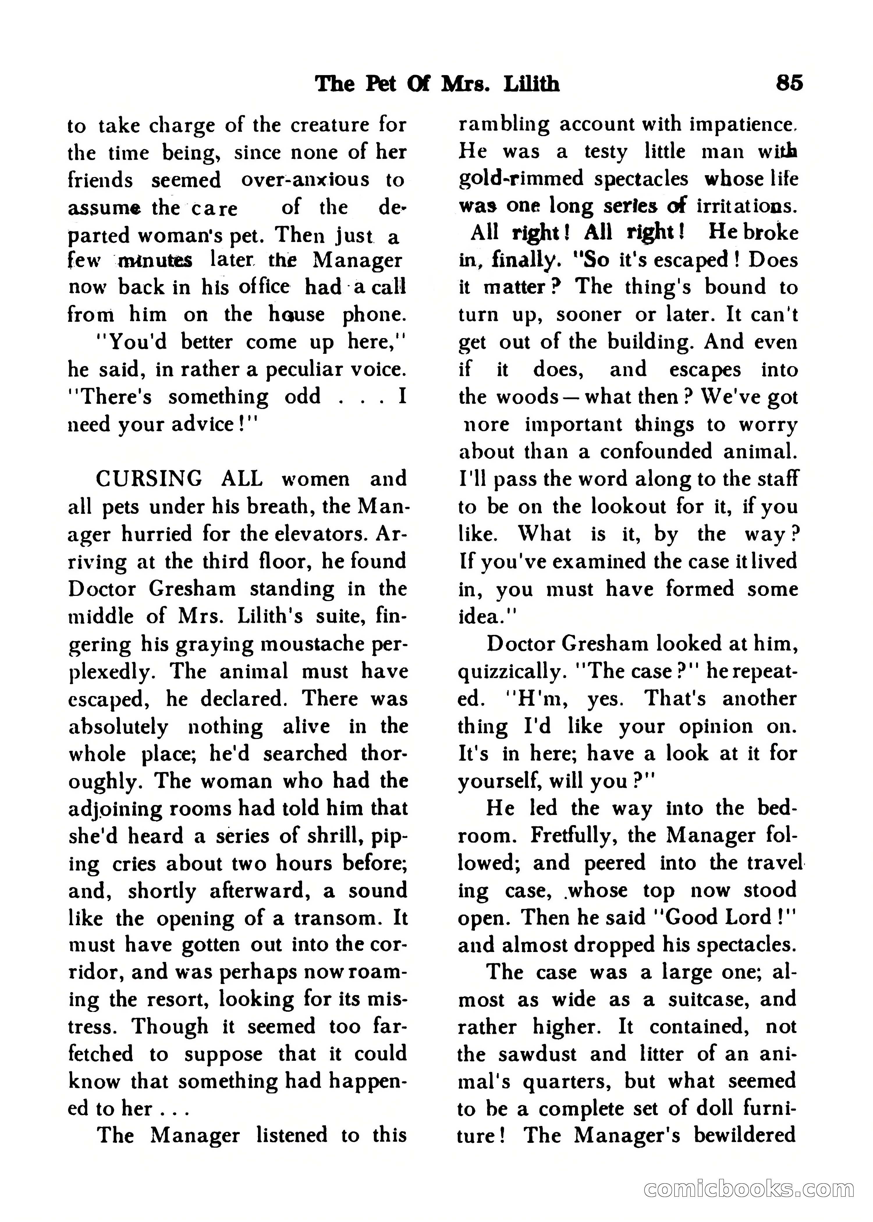 Startling Mystery Stories, Winter No. 7 — page 85 of 132