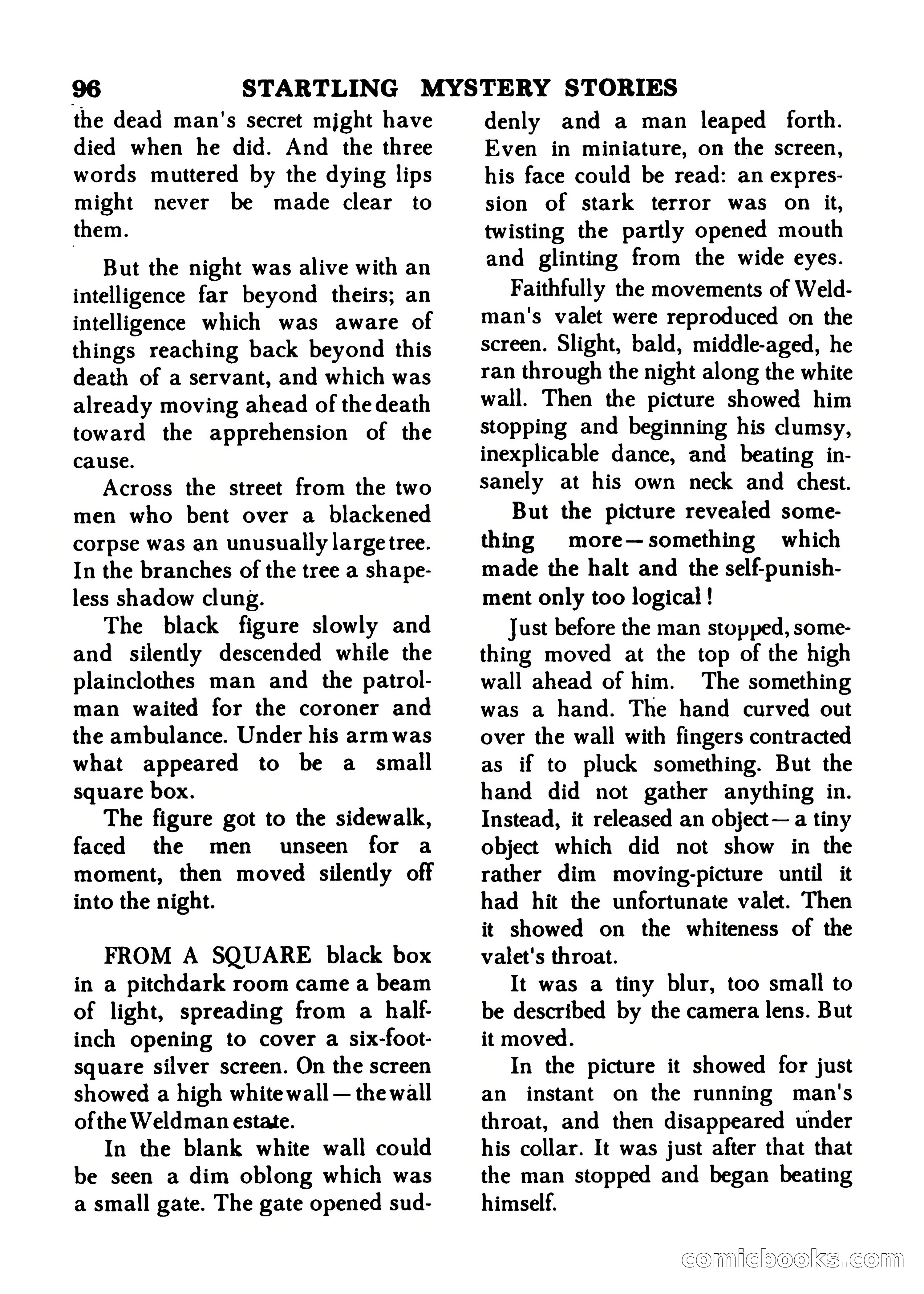 Startling Mystery Stories, Winter No. 7 — page 96 of 132