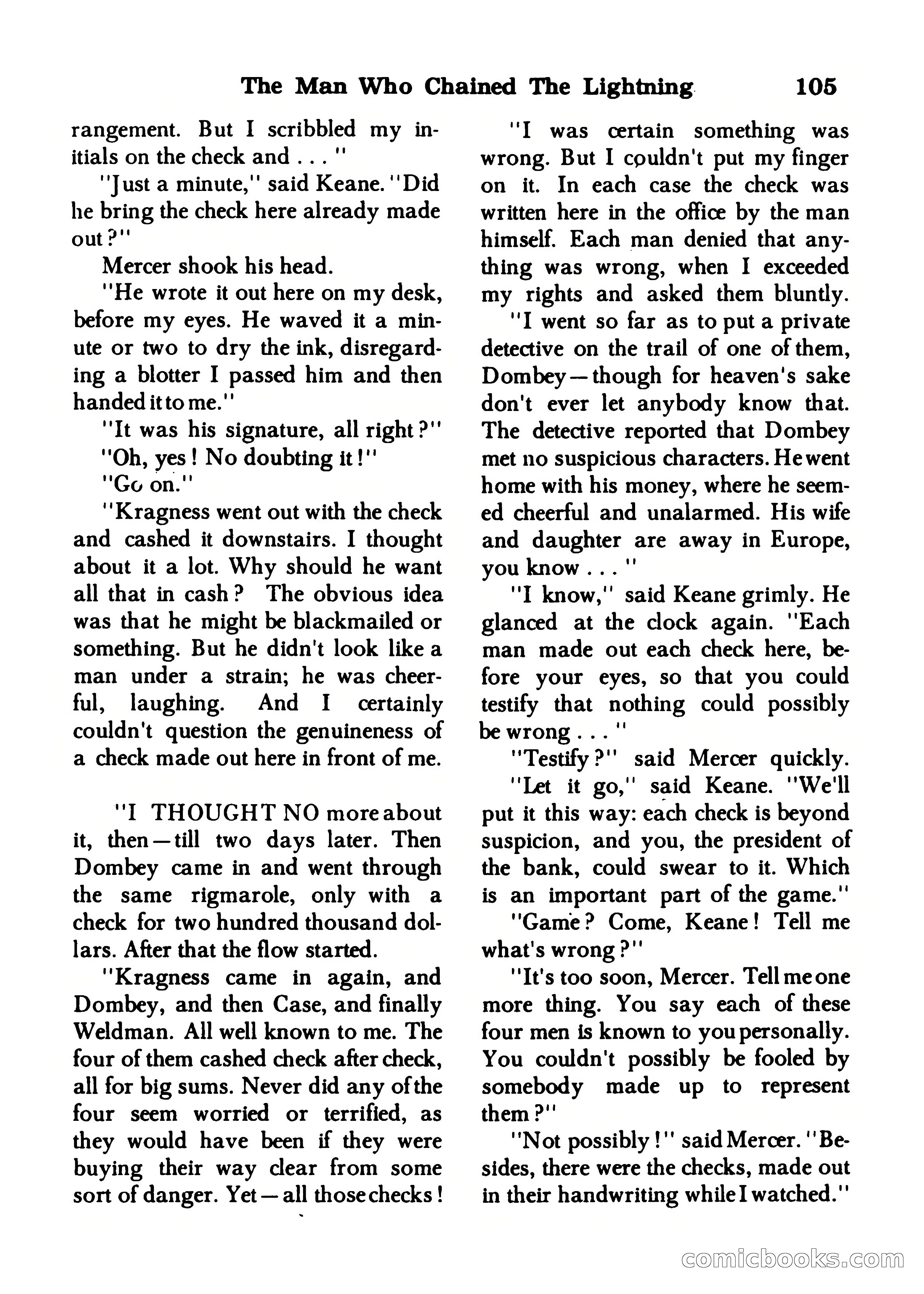 Startling Mystery Stories, Winter No. 7 — page 105 of 132