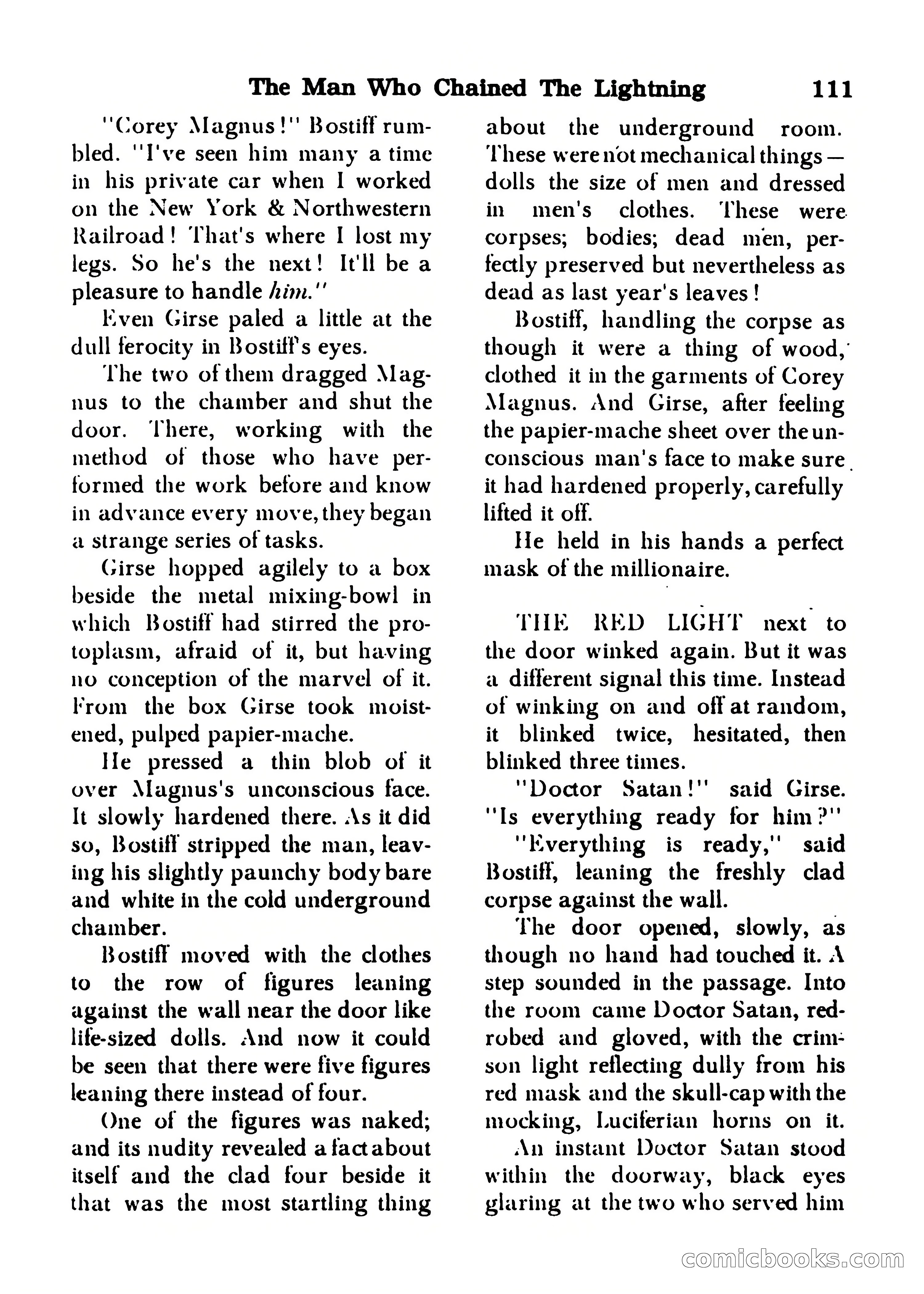 Startling Mystery Stories, Winter No. 7 — page 111 of 132