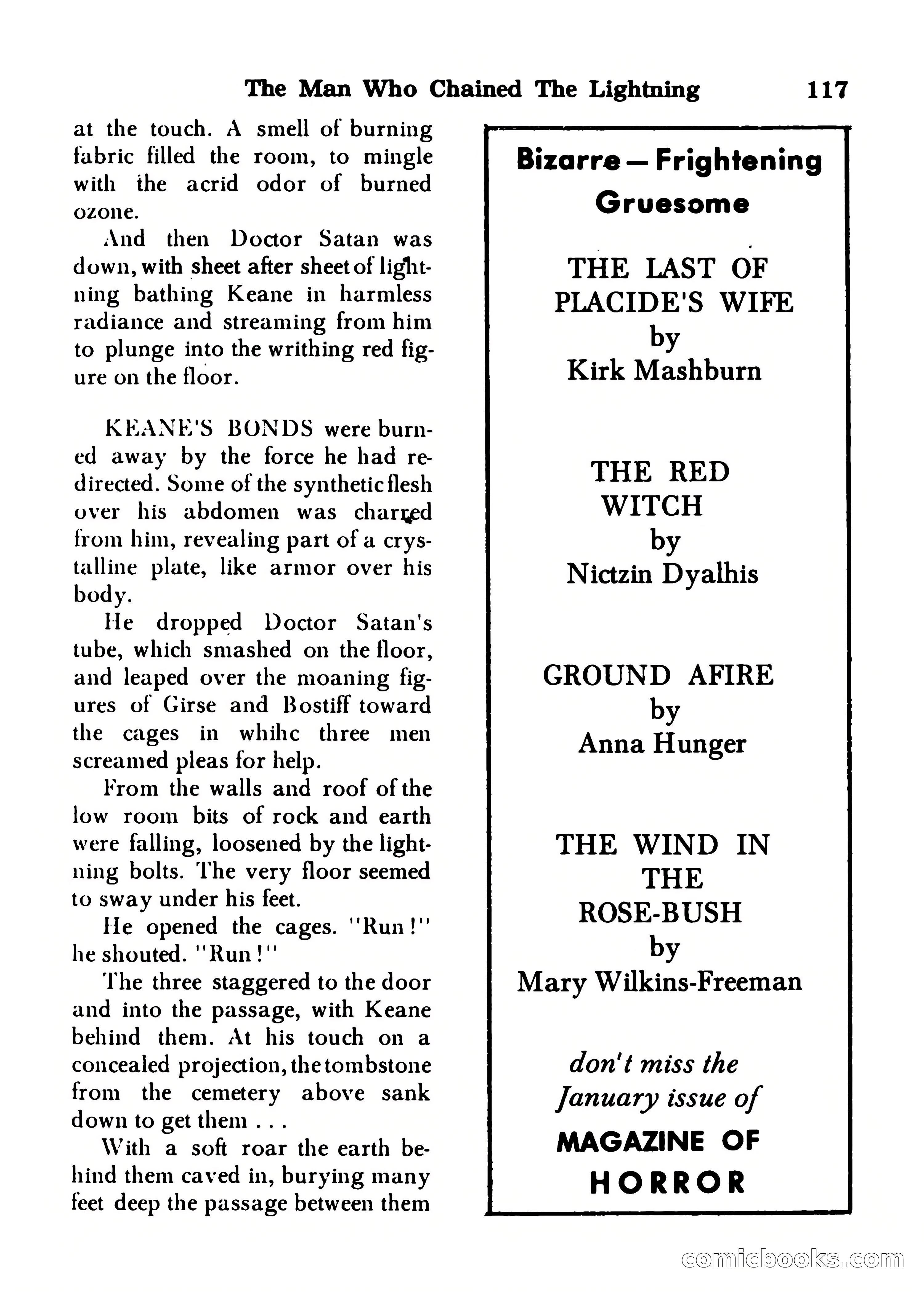 Startling Mystery Stories, Winter No. 7 — page 117 of 132