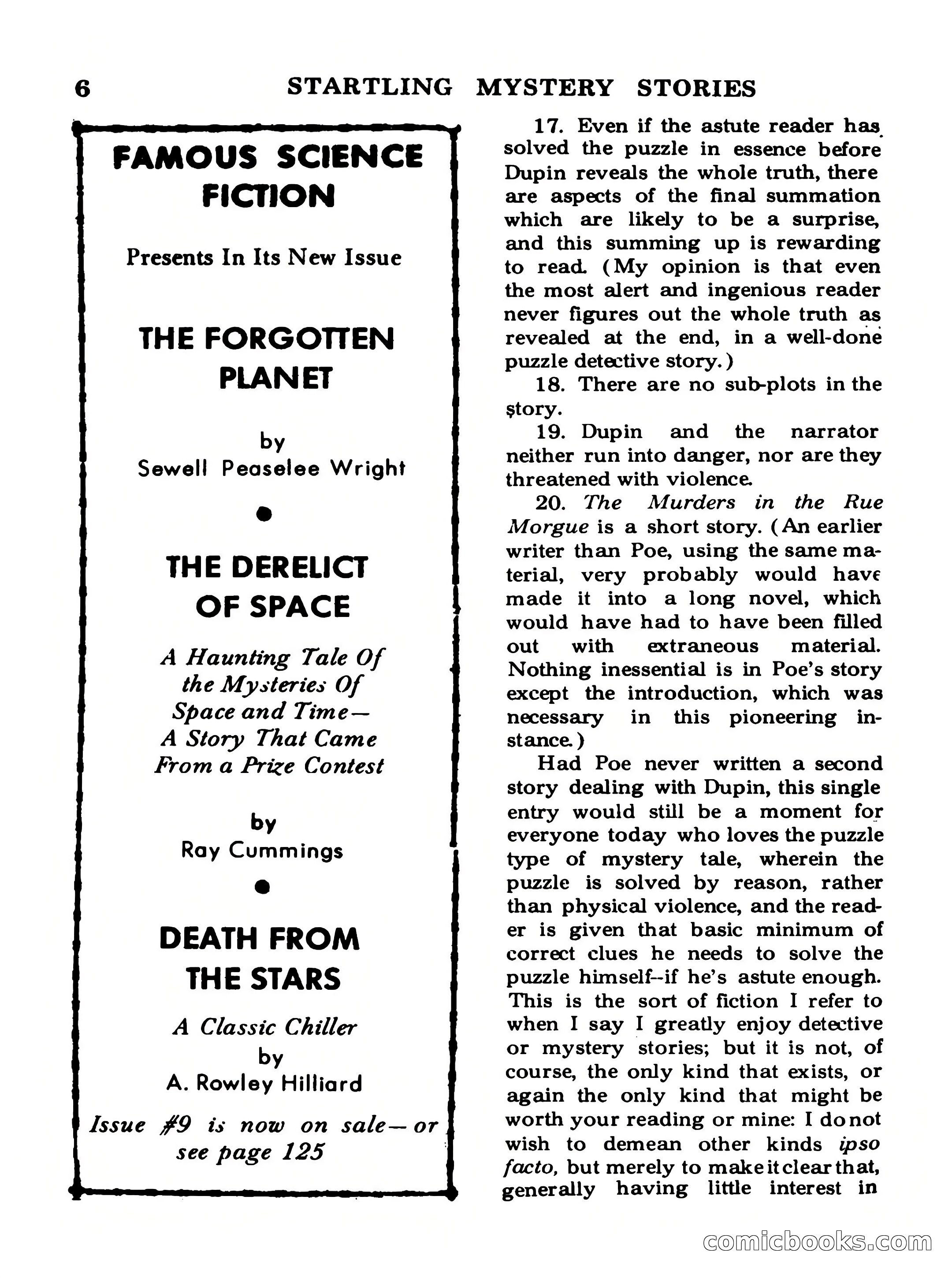 Startling Mystery Stories #13 — page 6 of 132