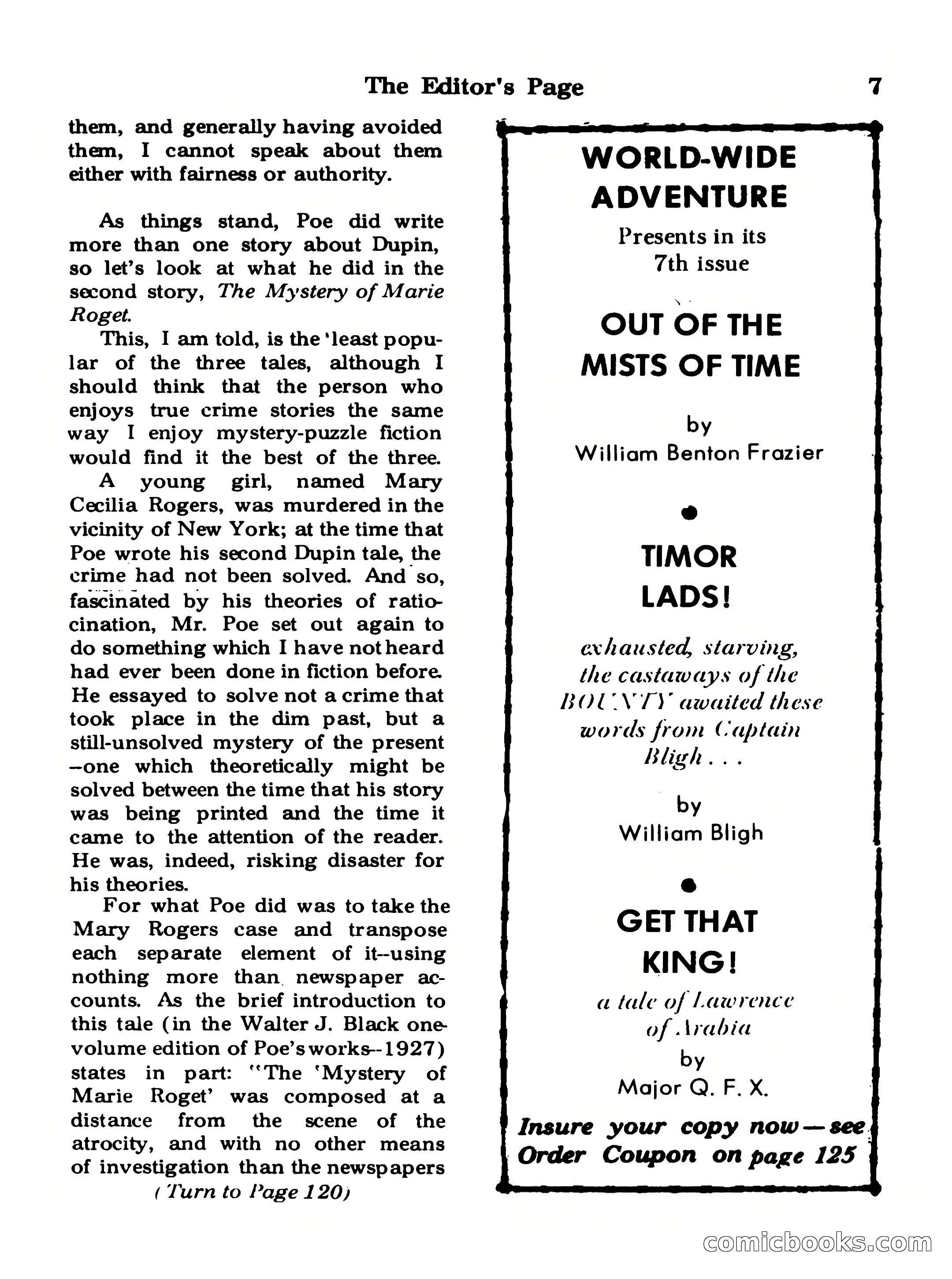 Startling Mystery Stories #13 — page 7 of 132