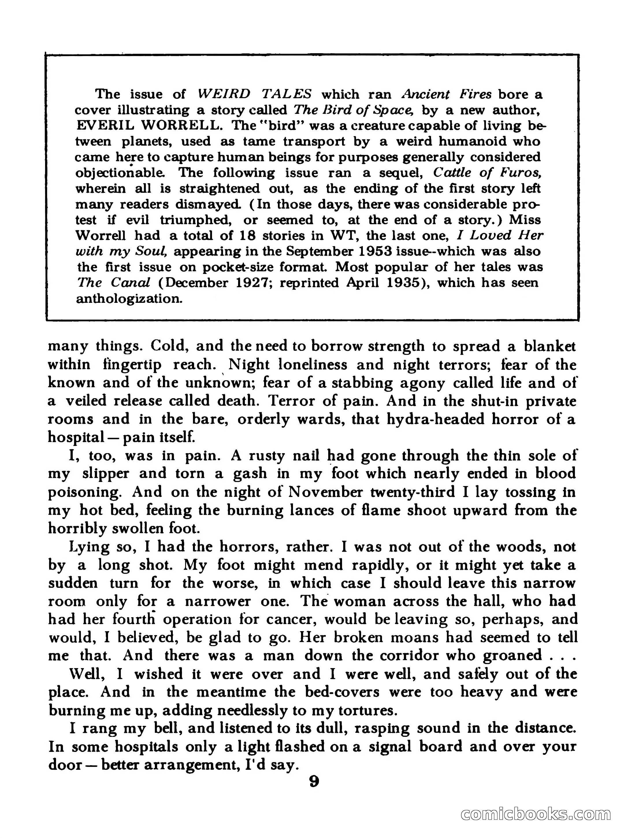 Startling Mystery Stories #13 — page 9 of 132