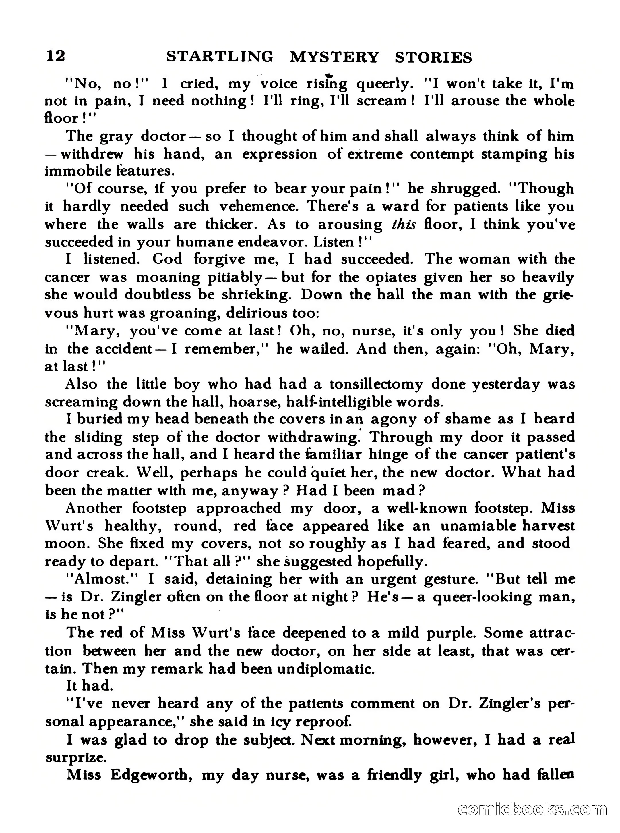 Startling Mystery Stories #13 — page 12 of 132
