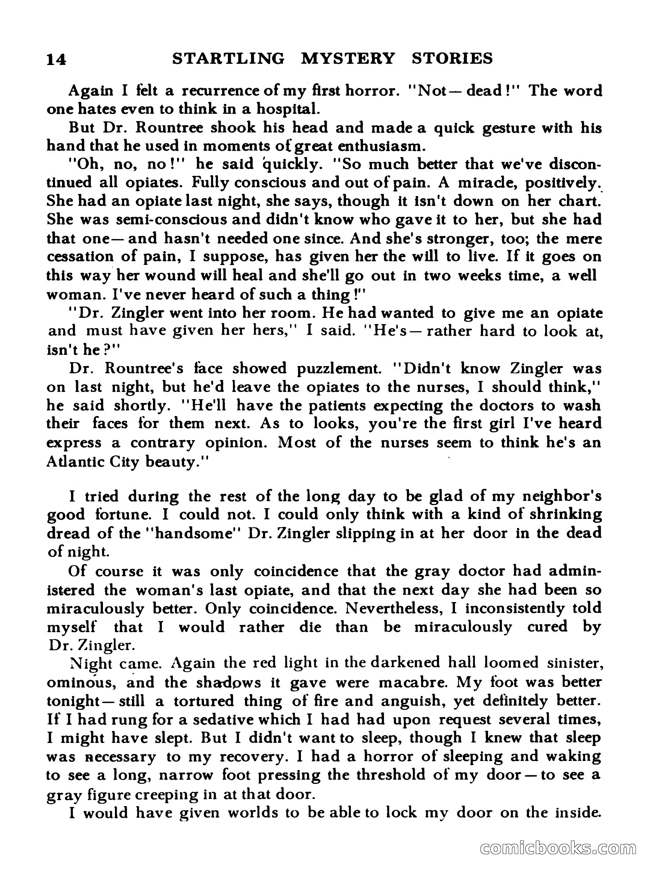 Startling Mystery Stories #13 — page 14 of 132