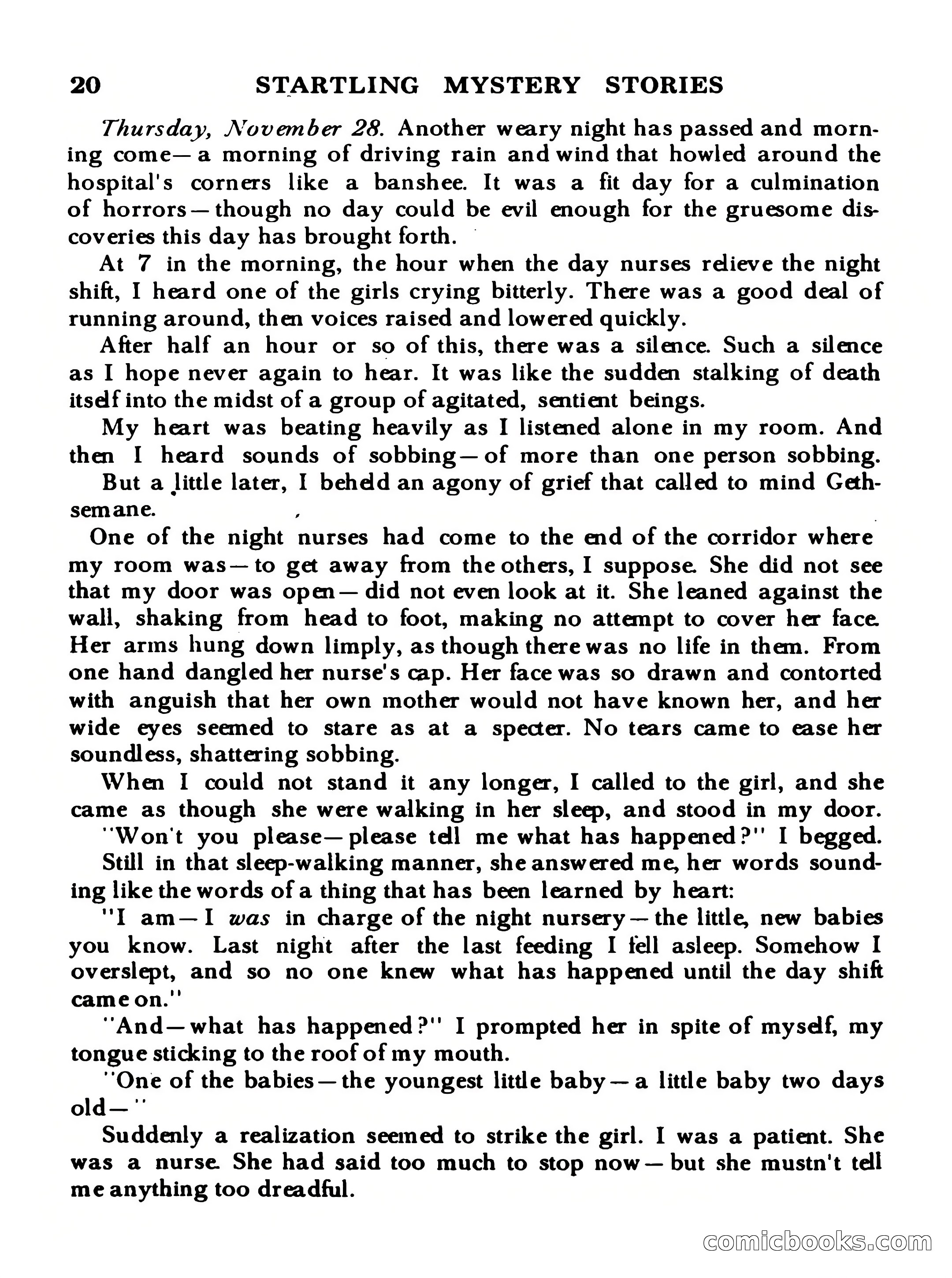 Startling Mystery Stories #13 — page 20 of 132