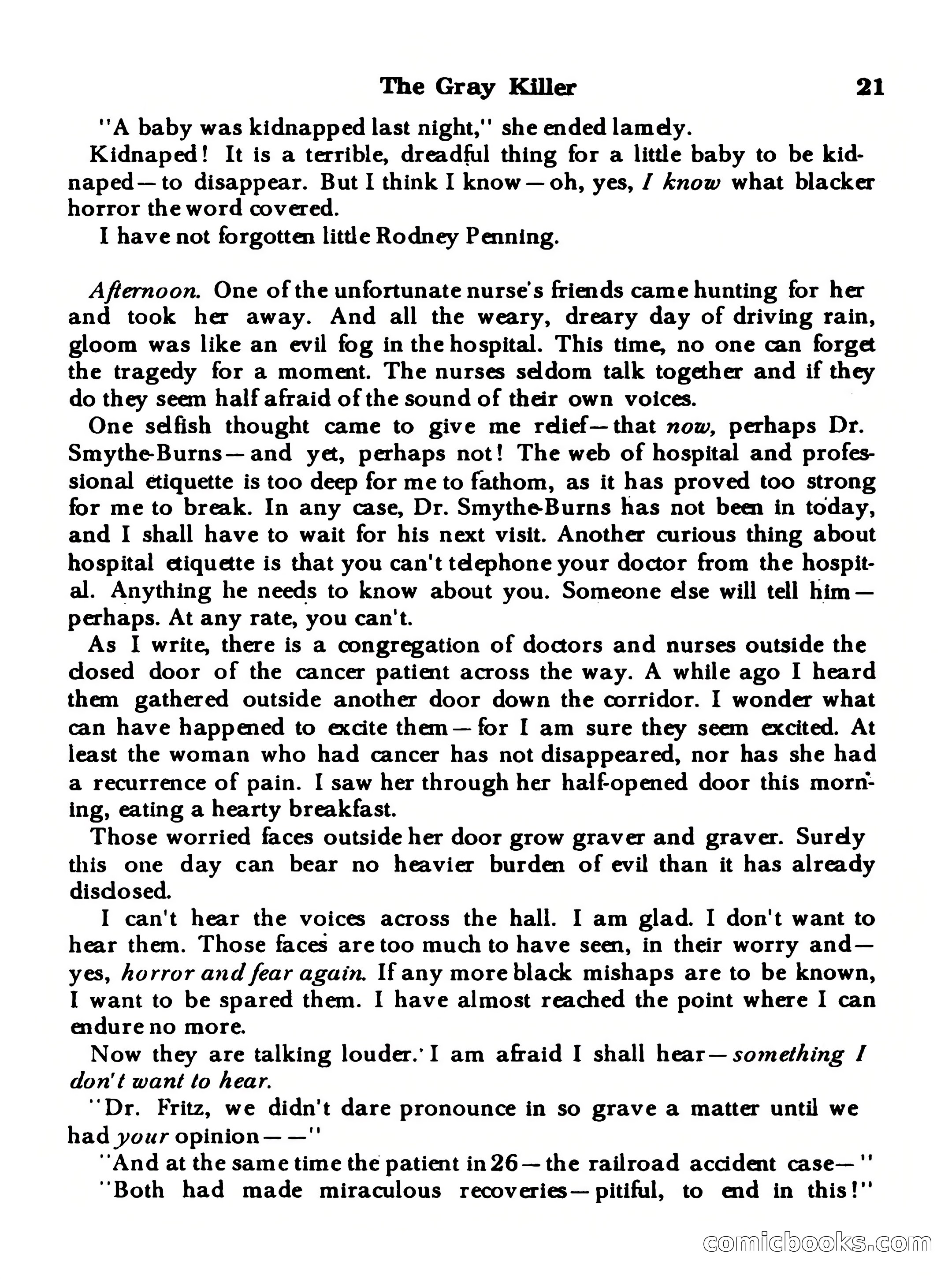 Startling Mystery Stories #13 — page 21 of 132