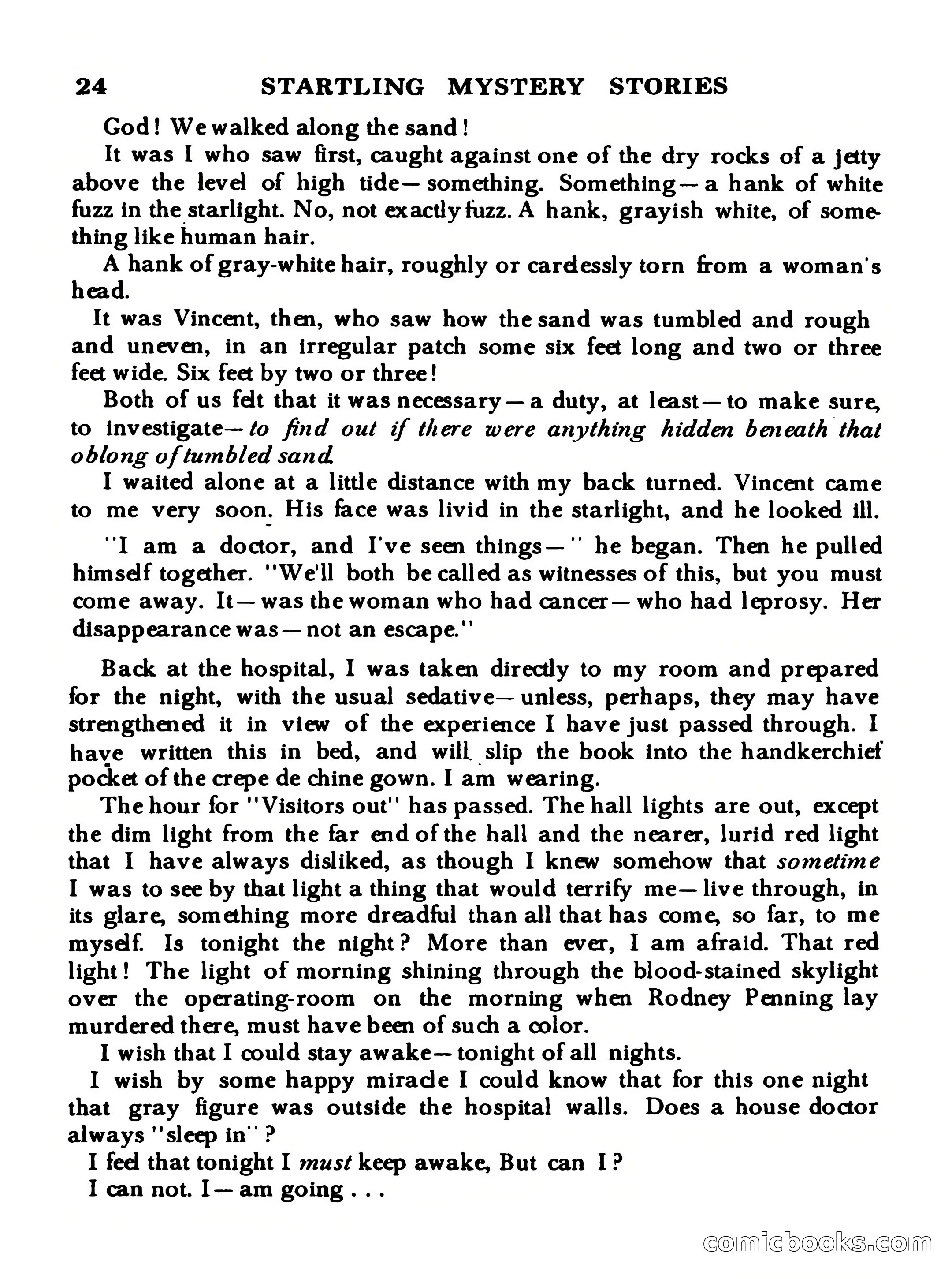 Startling Mystery Stories #13 — page 24 of 132