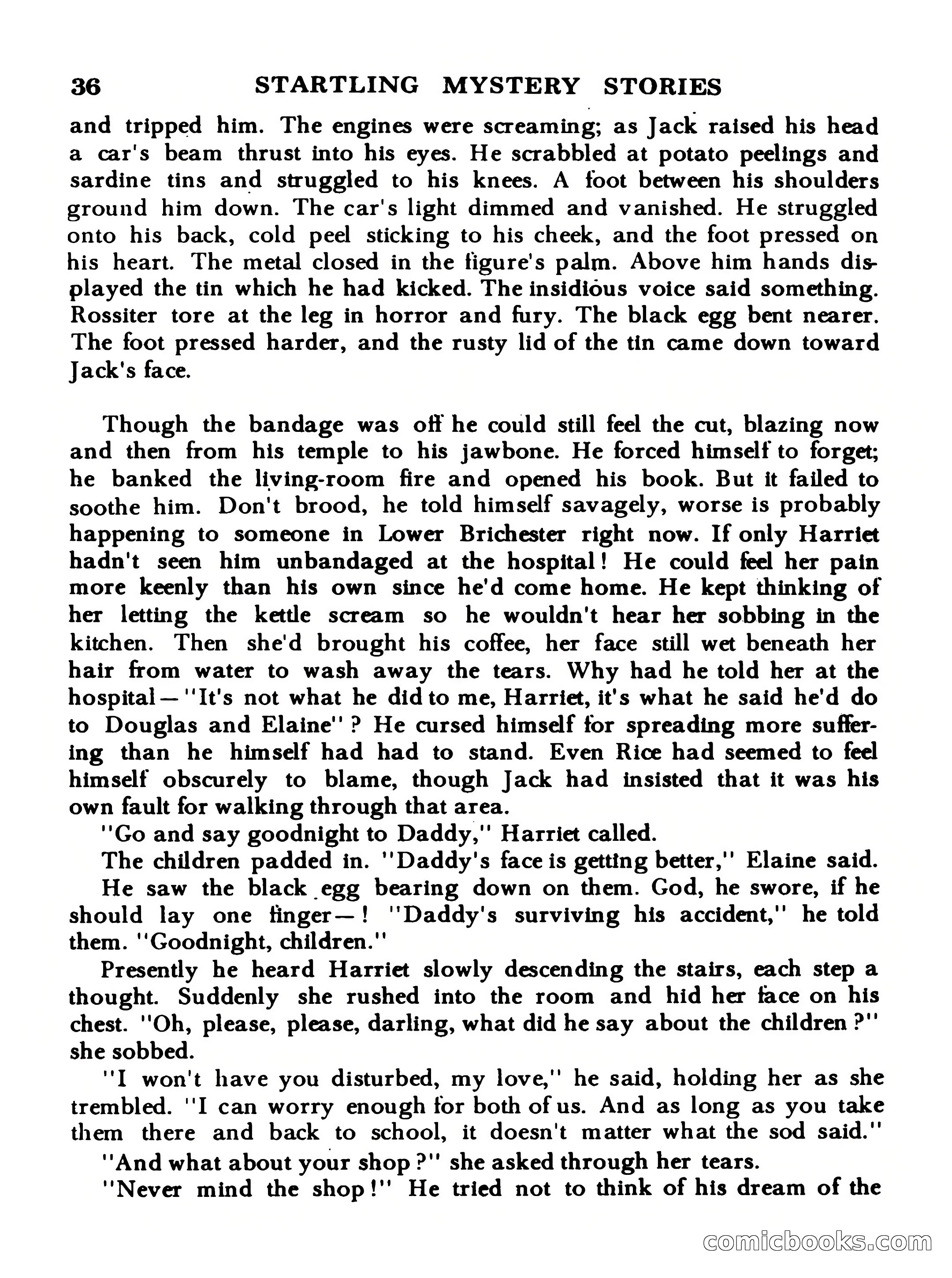 Startling Mystery Stories #13 — page 36 of 132