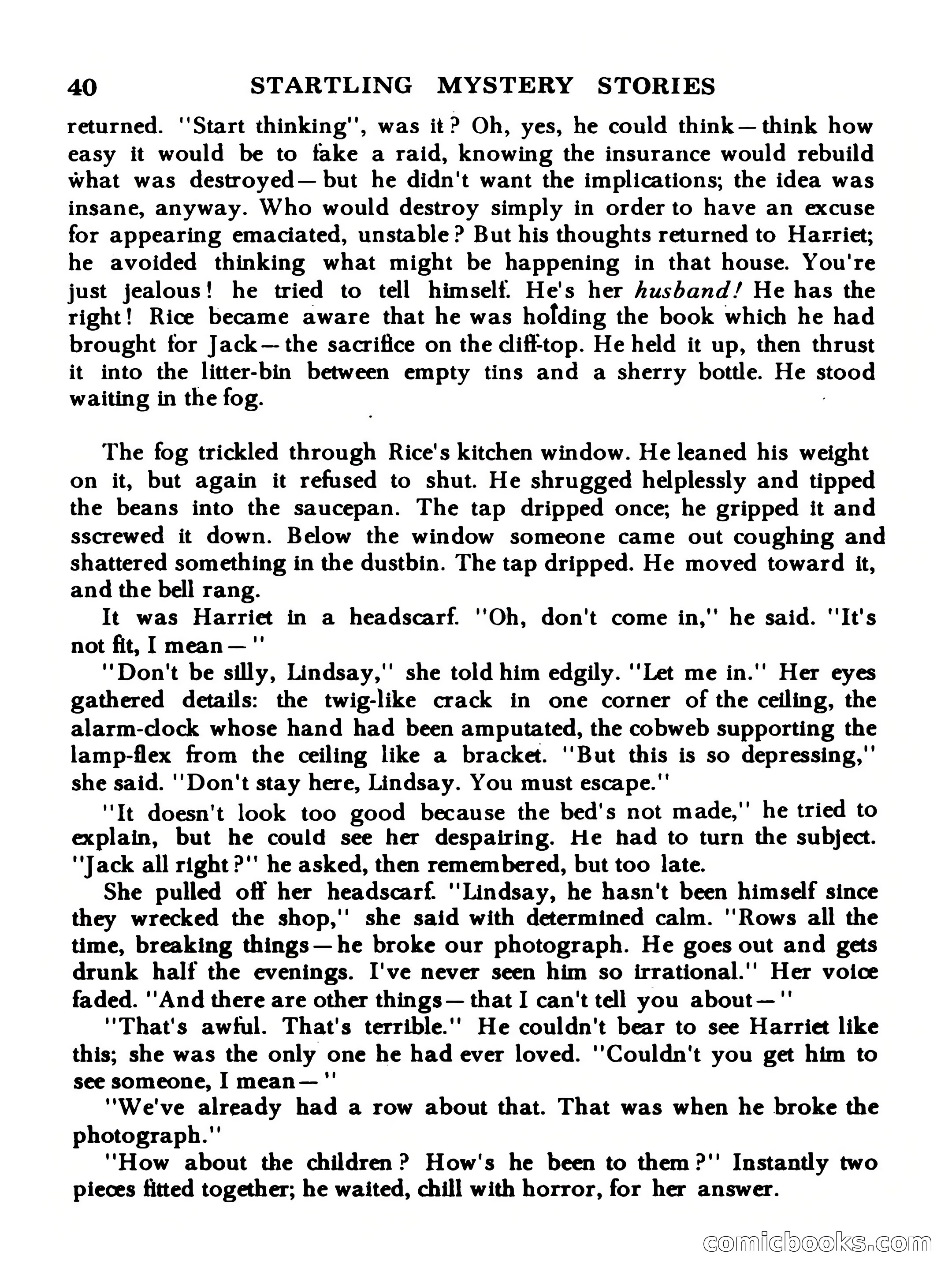 Startling Mystery Stories #13 — page 40 of 132