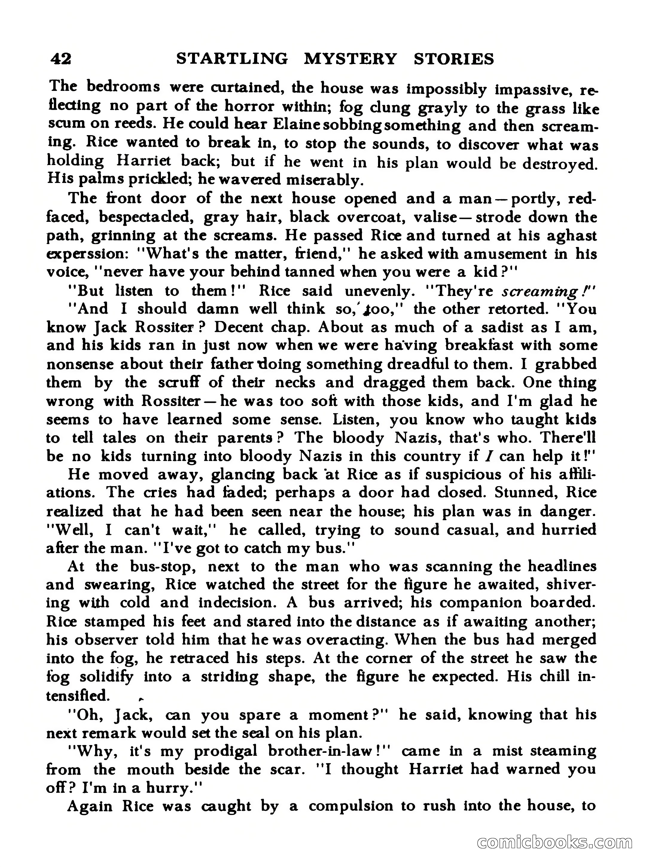 Startling Mystery Stories #13 — page 42 of 132