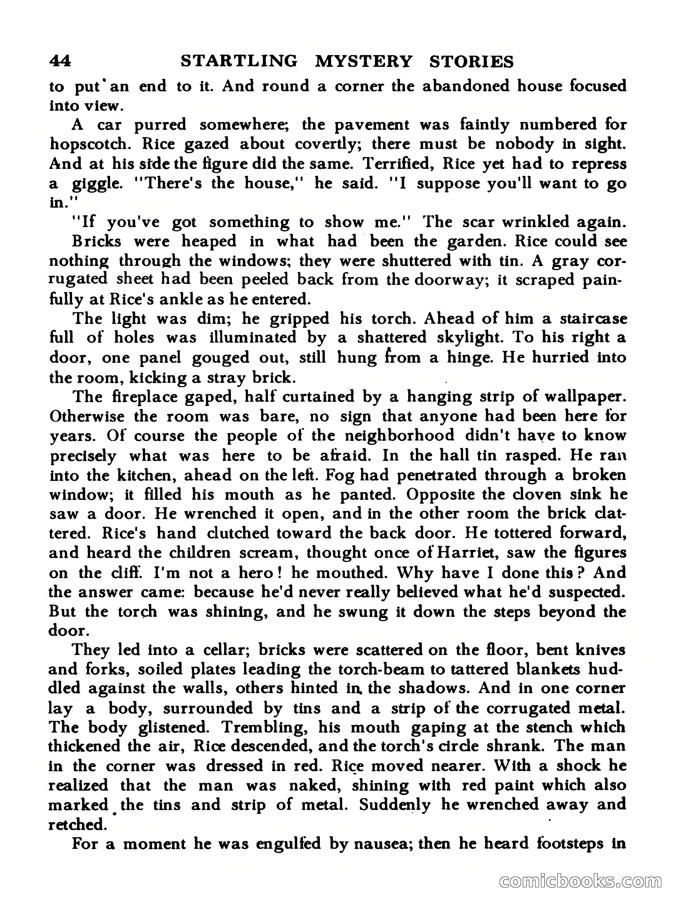 Startling Mystery Stories #13 — page 44 of 132
