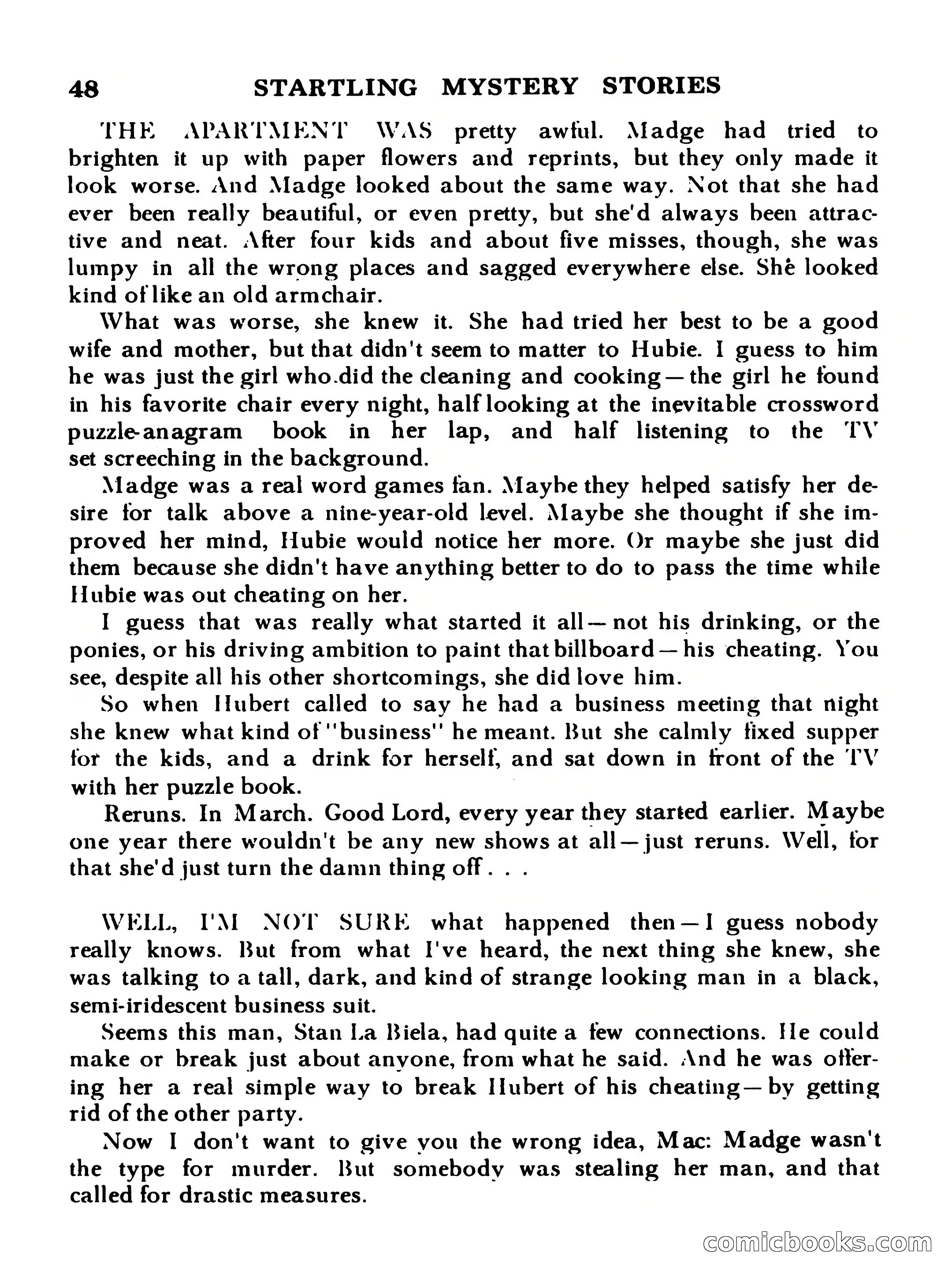 Startling Mystery Stories #13 — page 48 of 132