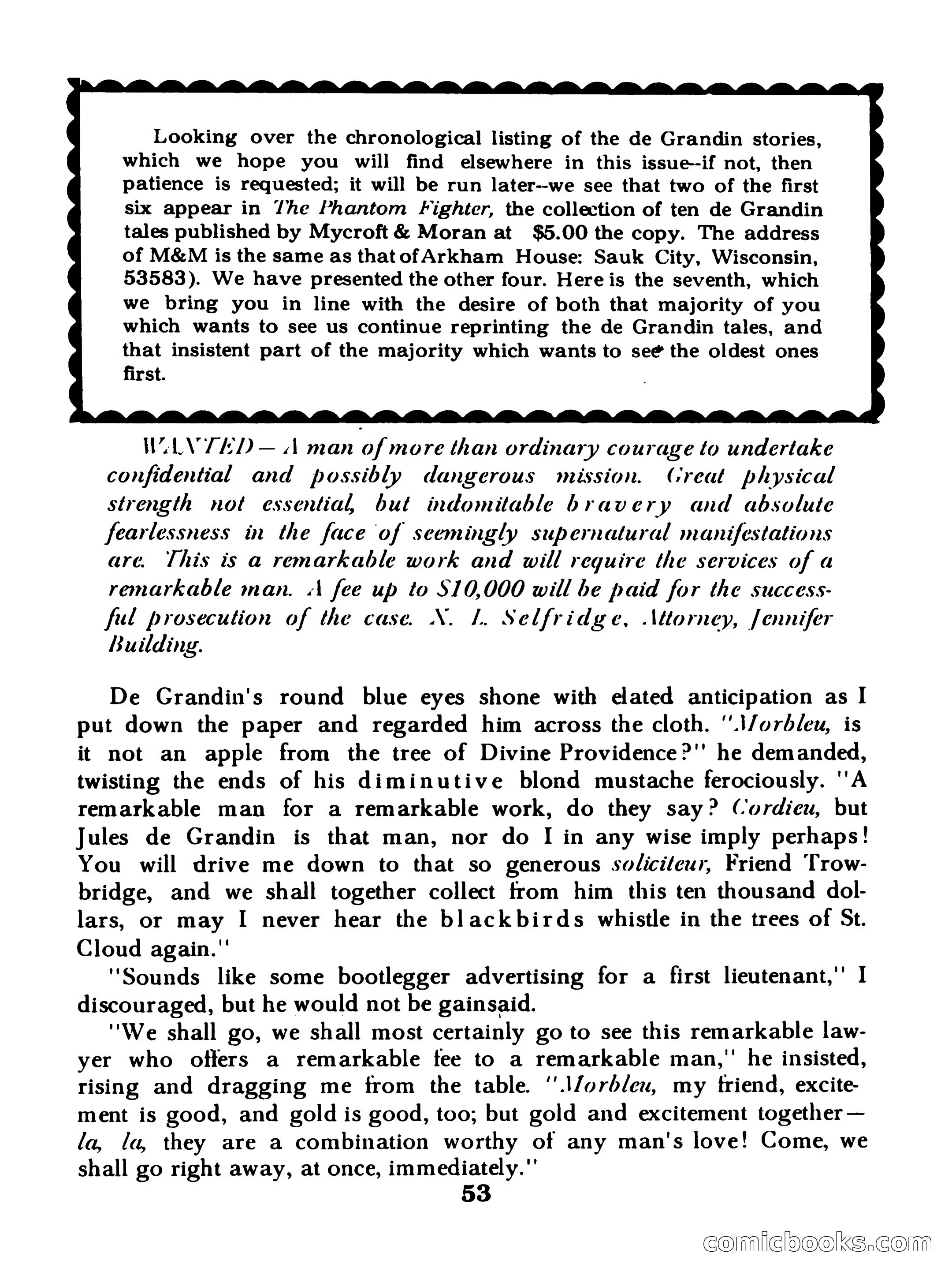 Startling Mystery Stories #13 — page 53 of 132