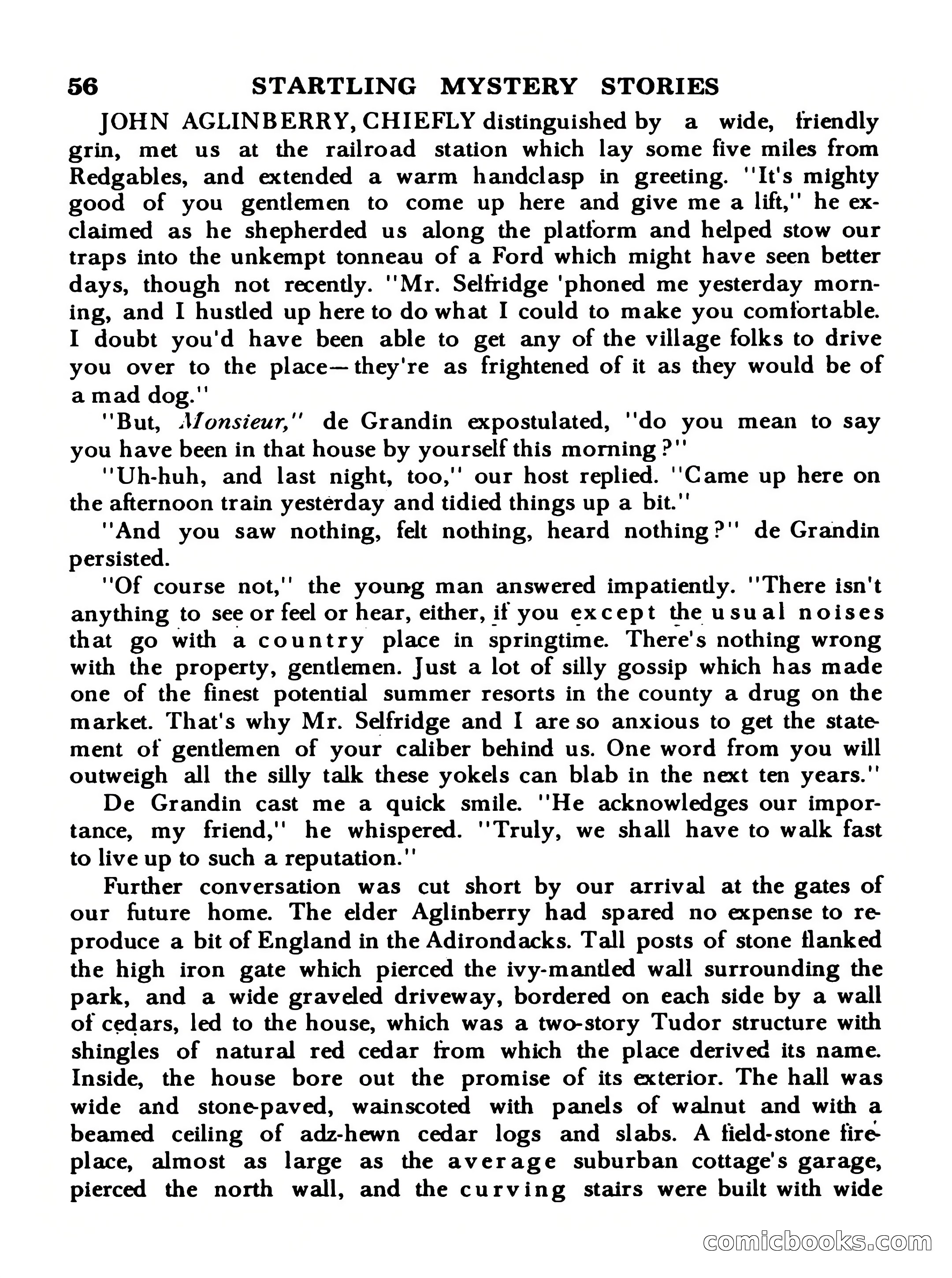 Startling Mystery Stories #13 — page 56 of 132