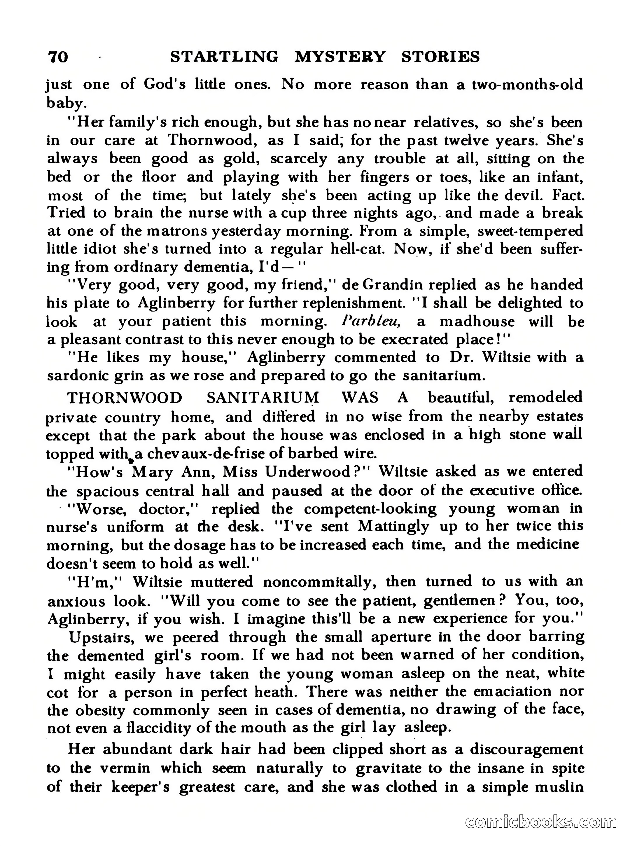 Startling Mystery Stories #13 — page 70 of 132