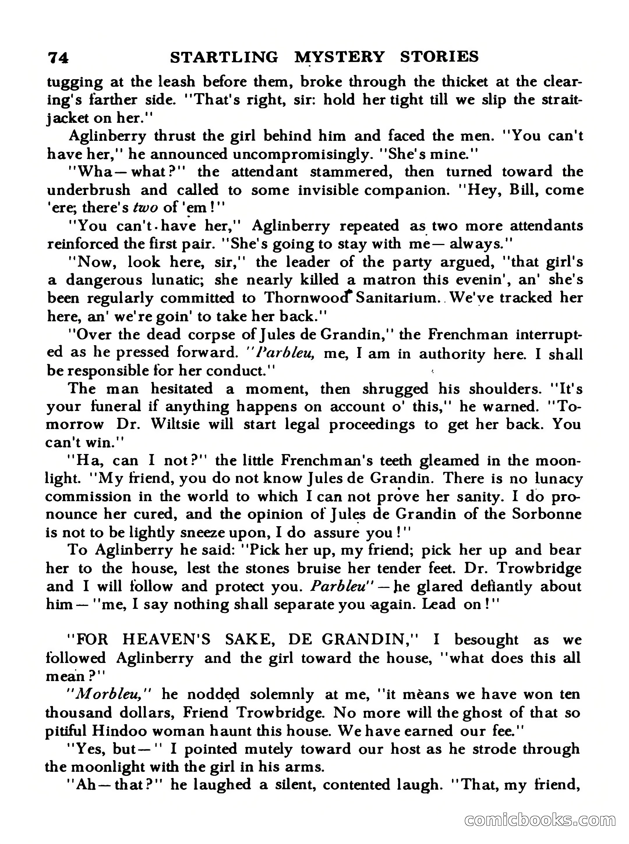 Startling Mystery Stories #13 — page 74 of 132