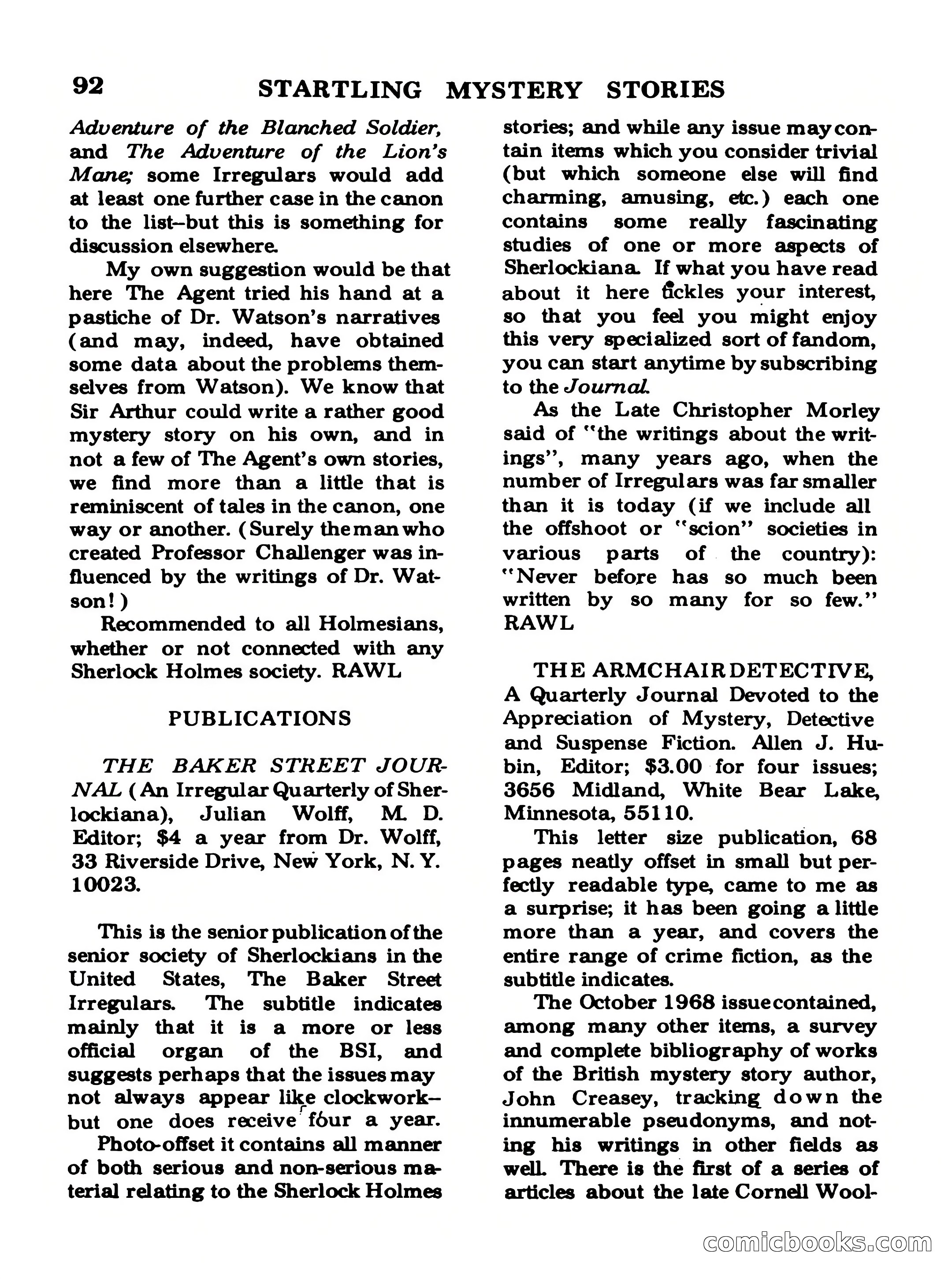 Startling Mystery Stories #13 — page 92 of 132