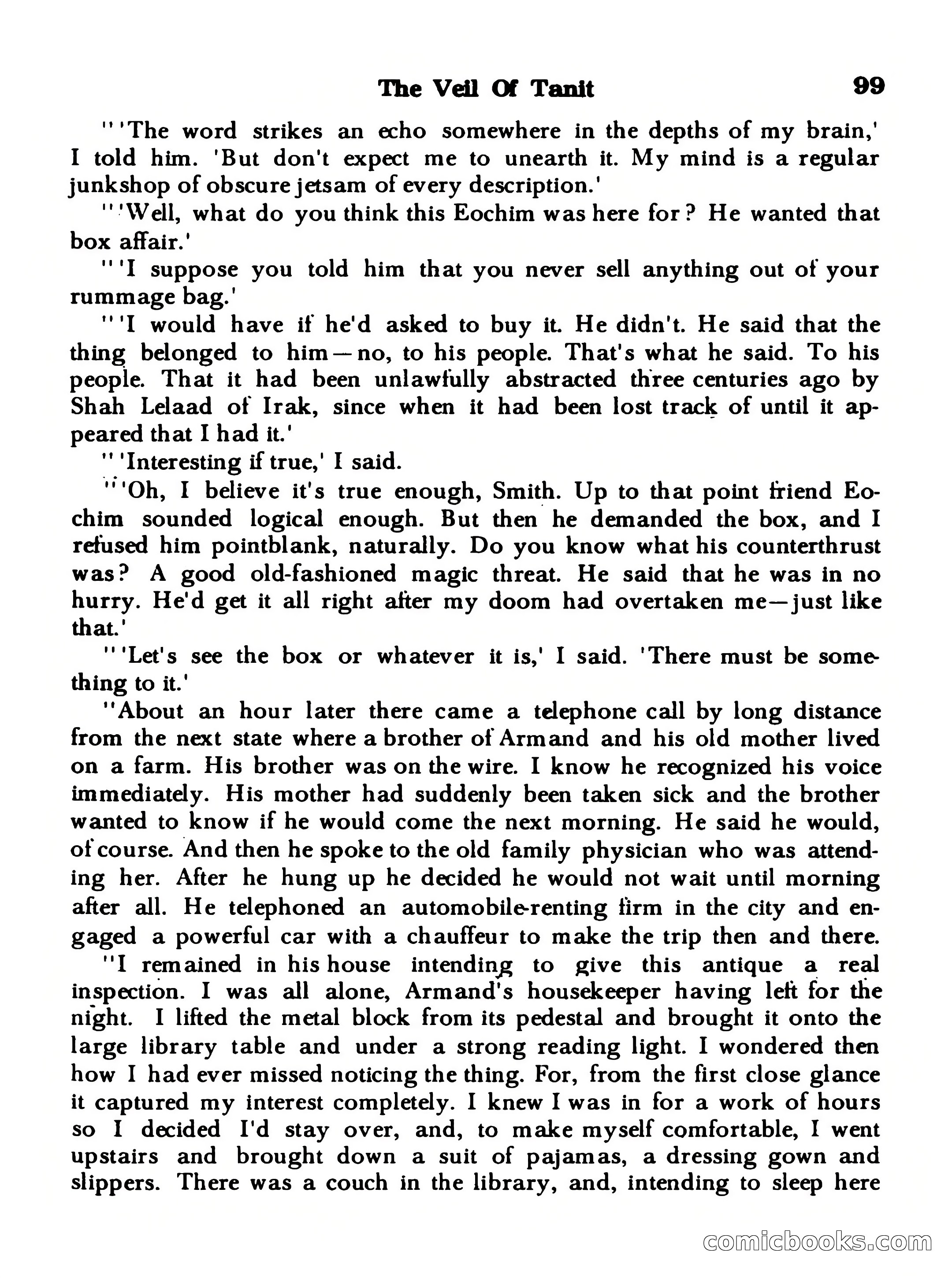Startling Mystery Stories #13 — page 99 of 132