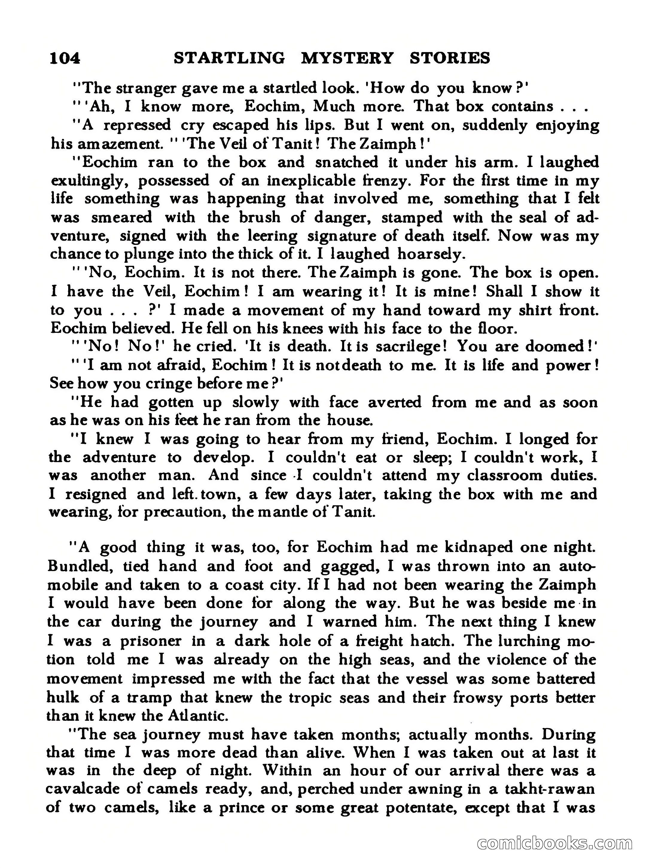 Startling Mystery Stories #13 — page 104 of 132