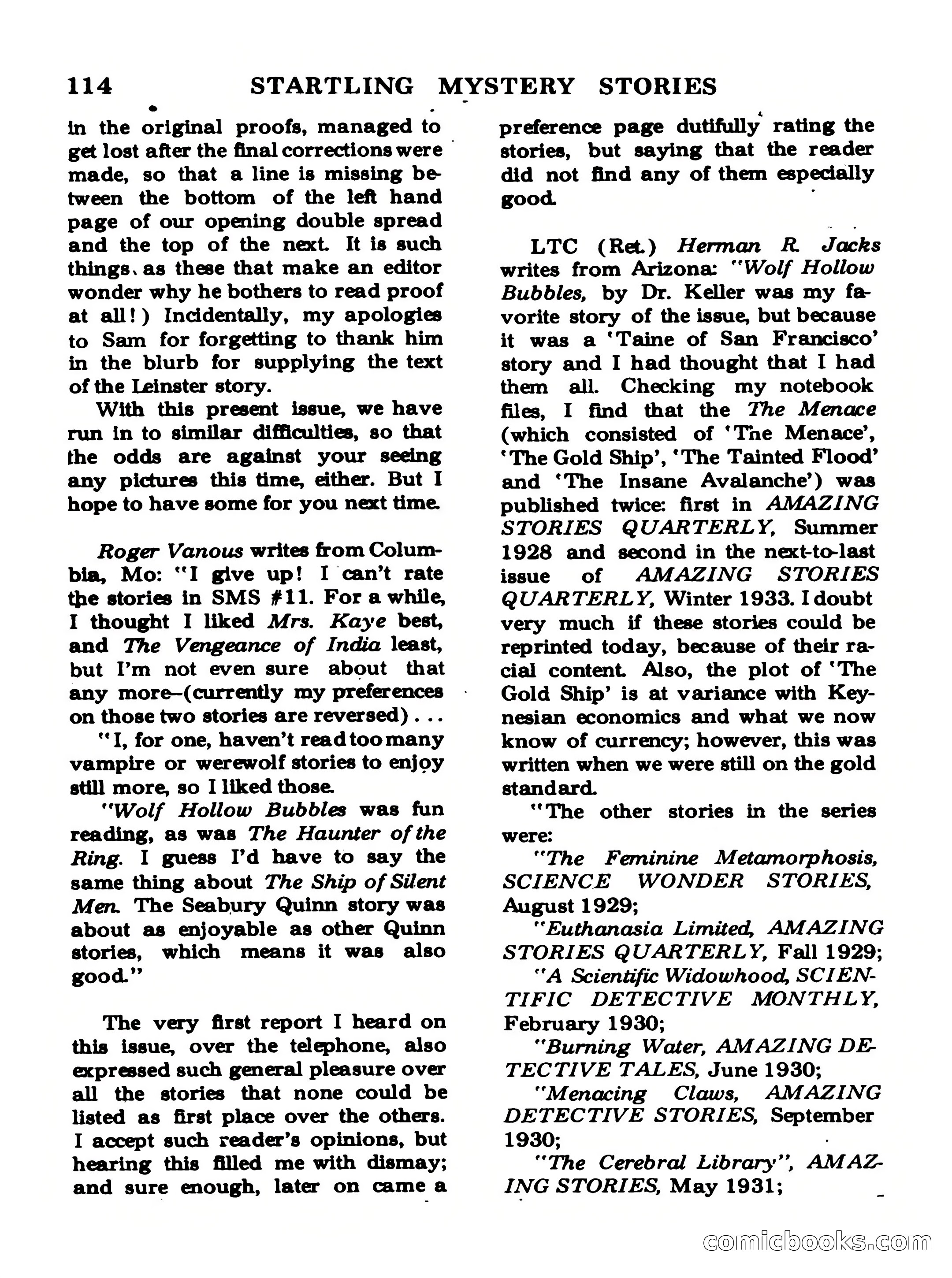 Startling Mystery Stories #13 — page 114 of 132