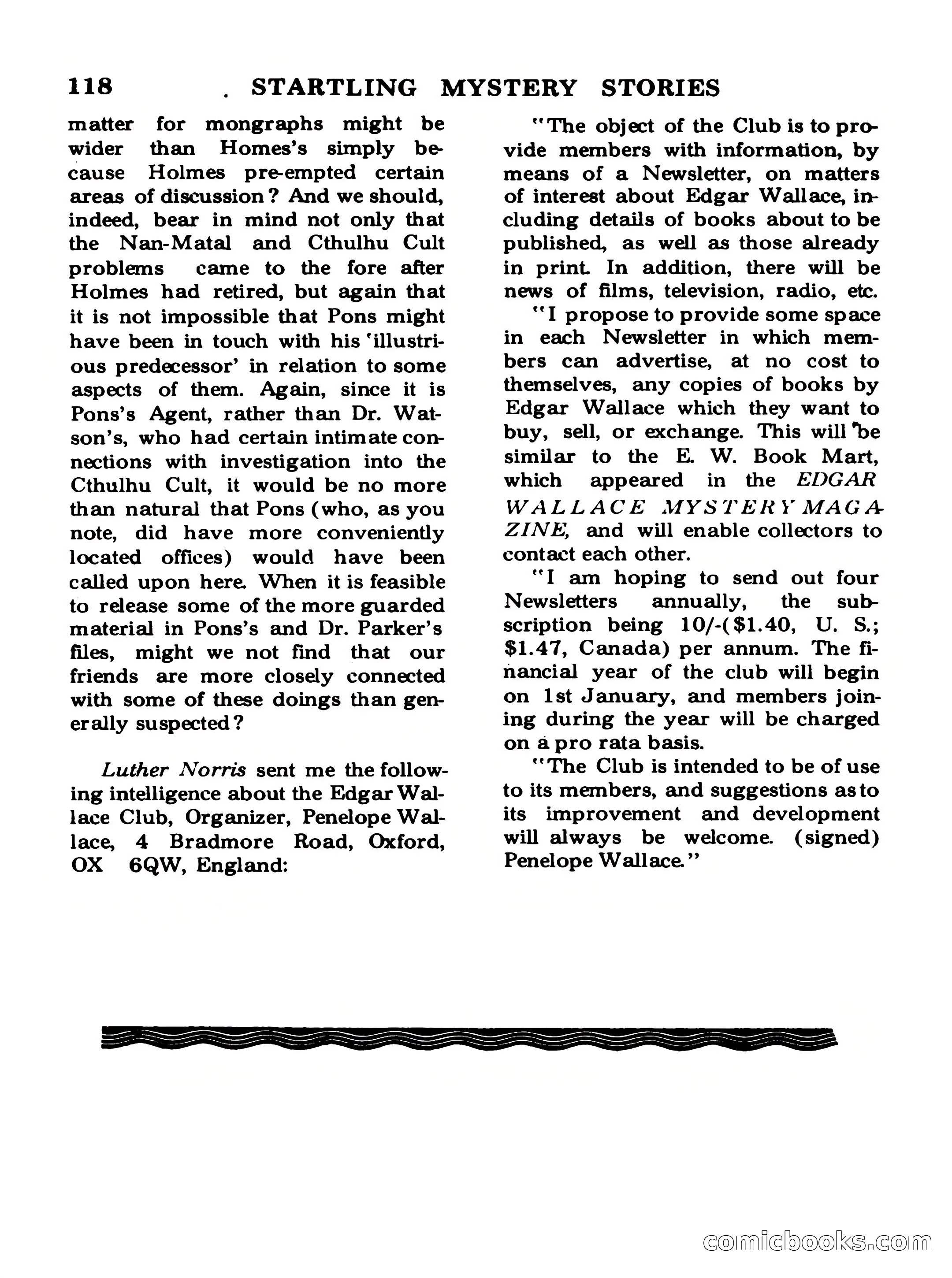 Startling Mystery Stories #13 — page 118 of 132