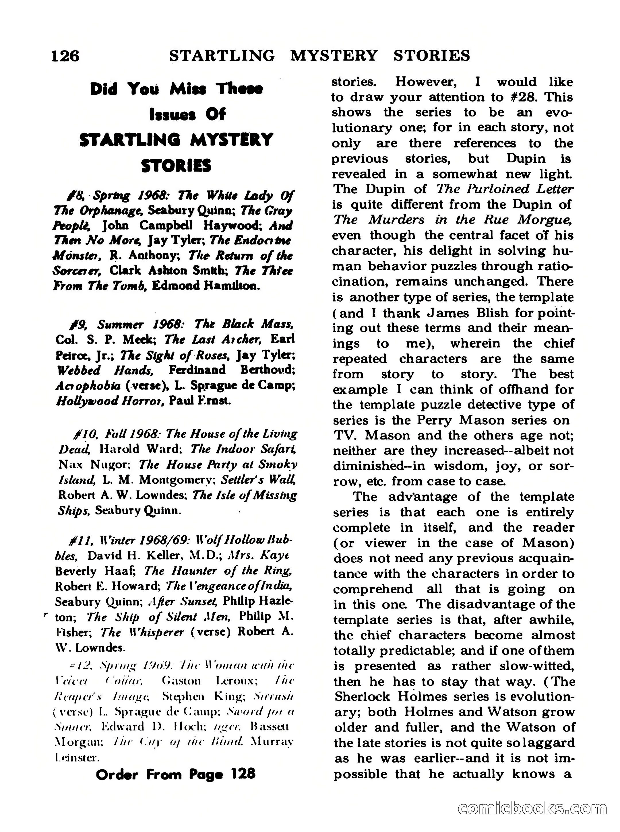 Startling Mystery Stories #13 — page 126 of 132
