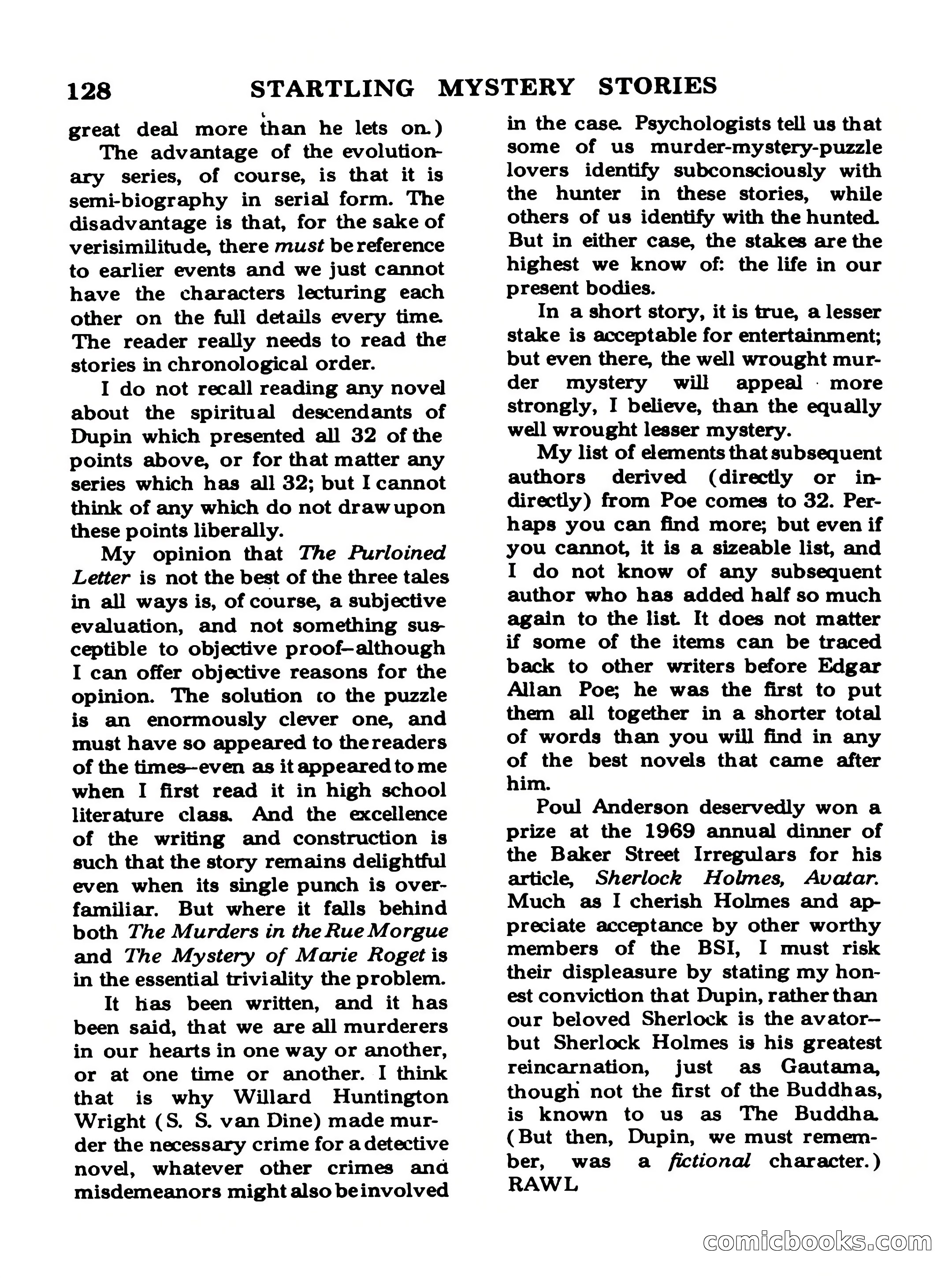 Startling Mystery Stories #13 — page 128 of 132