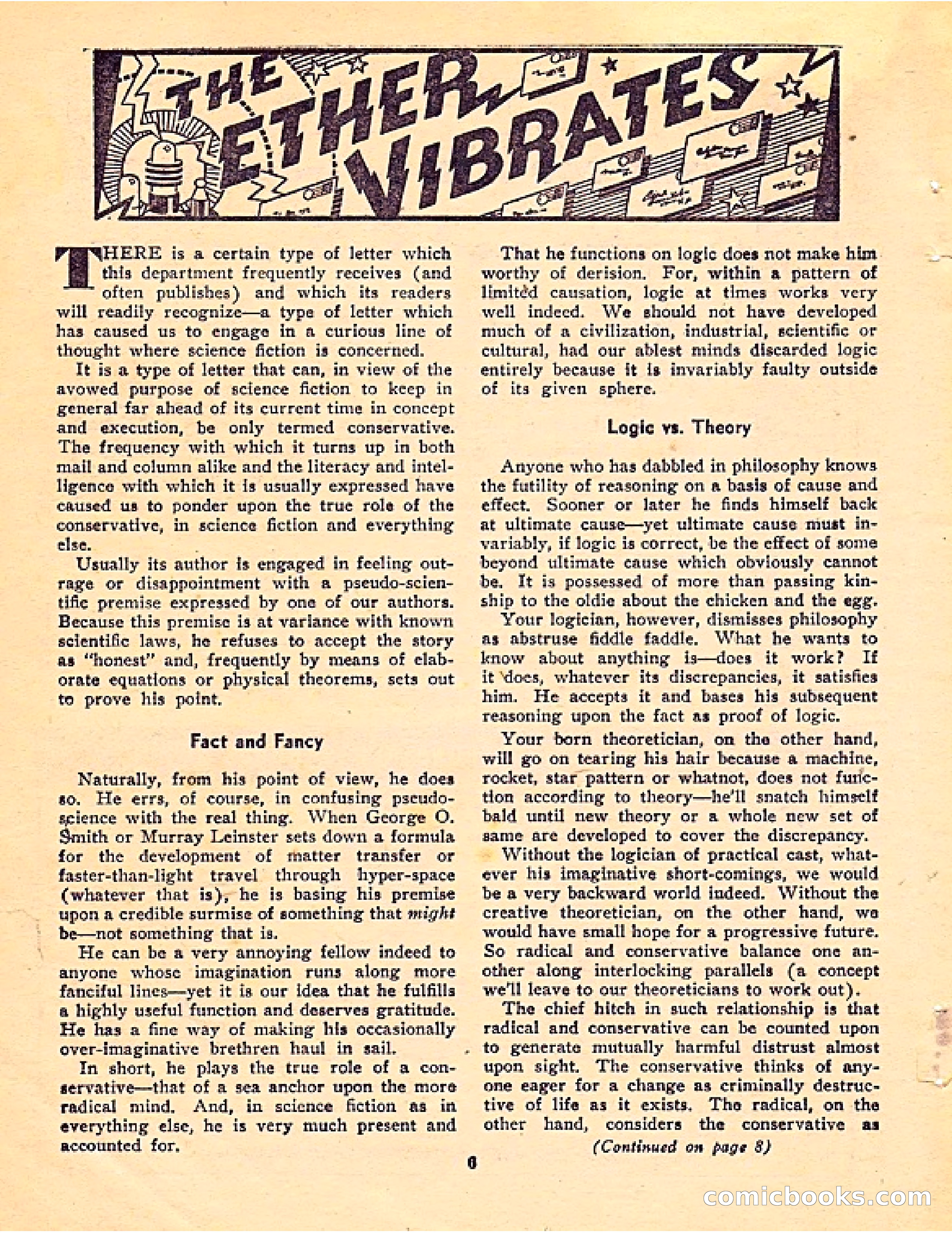 Startling Stories, Canadian Edition — page 6 of 148